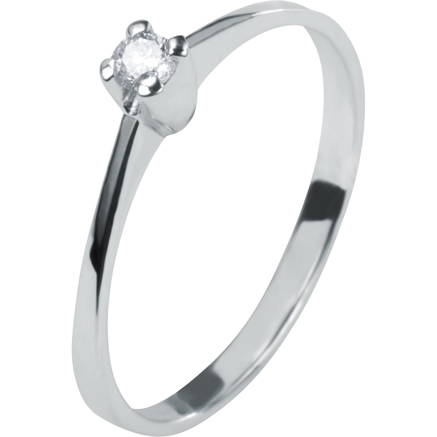 CHRIST Damenring 375er Weißgold 56 Damen