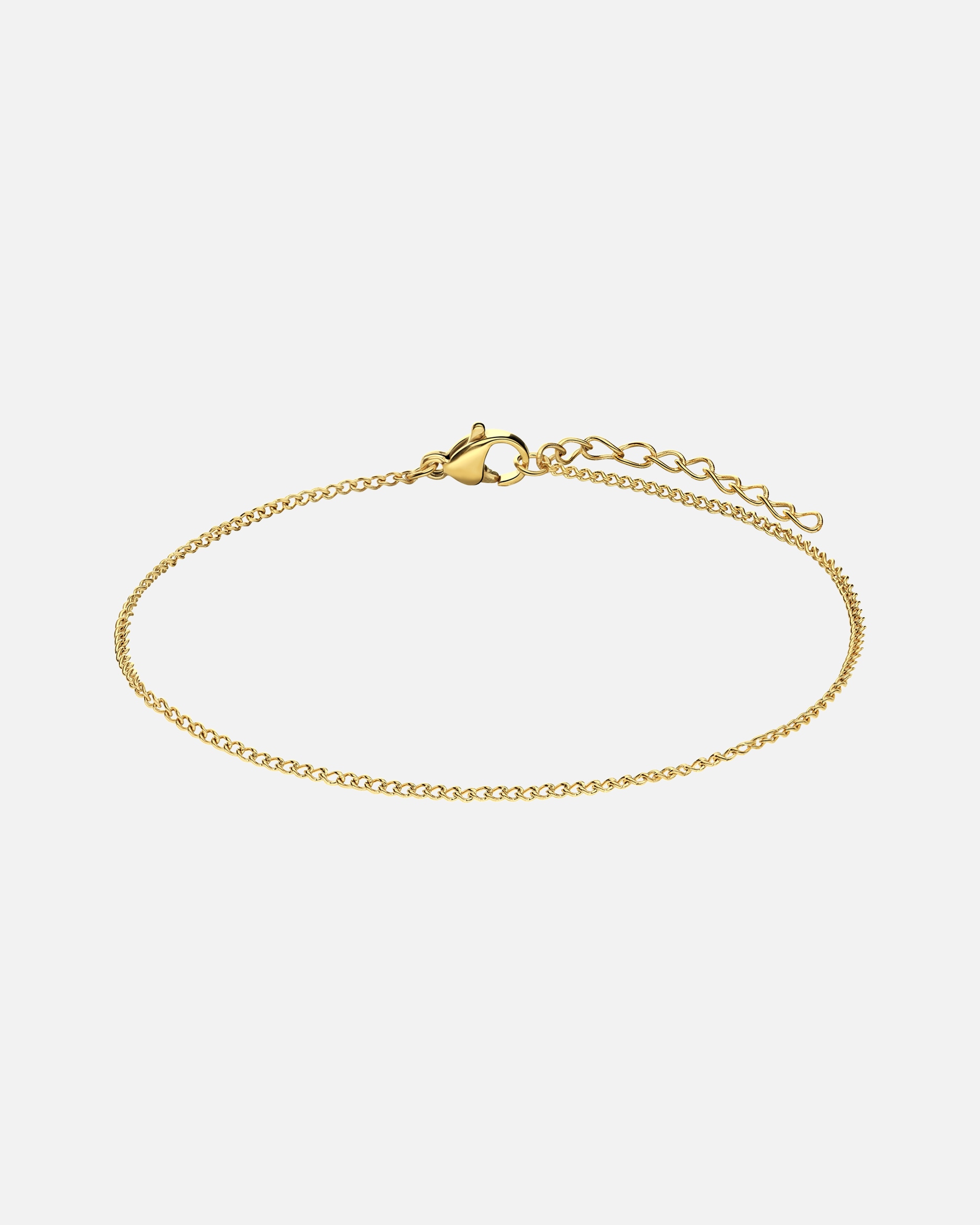 Armband für Unisex Lucardi Armband Stahl Gold - 22.0