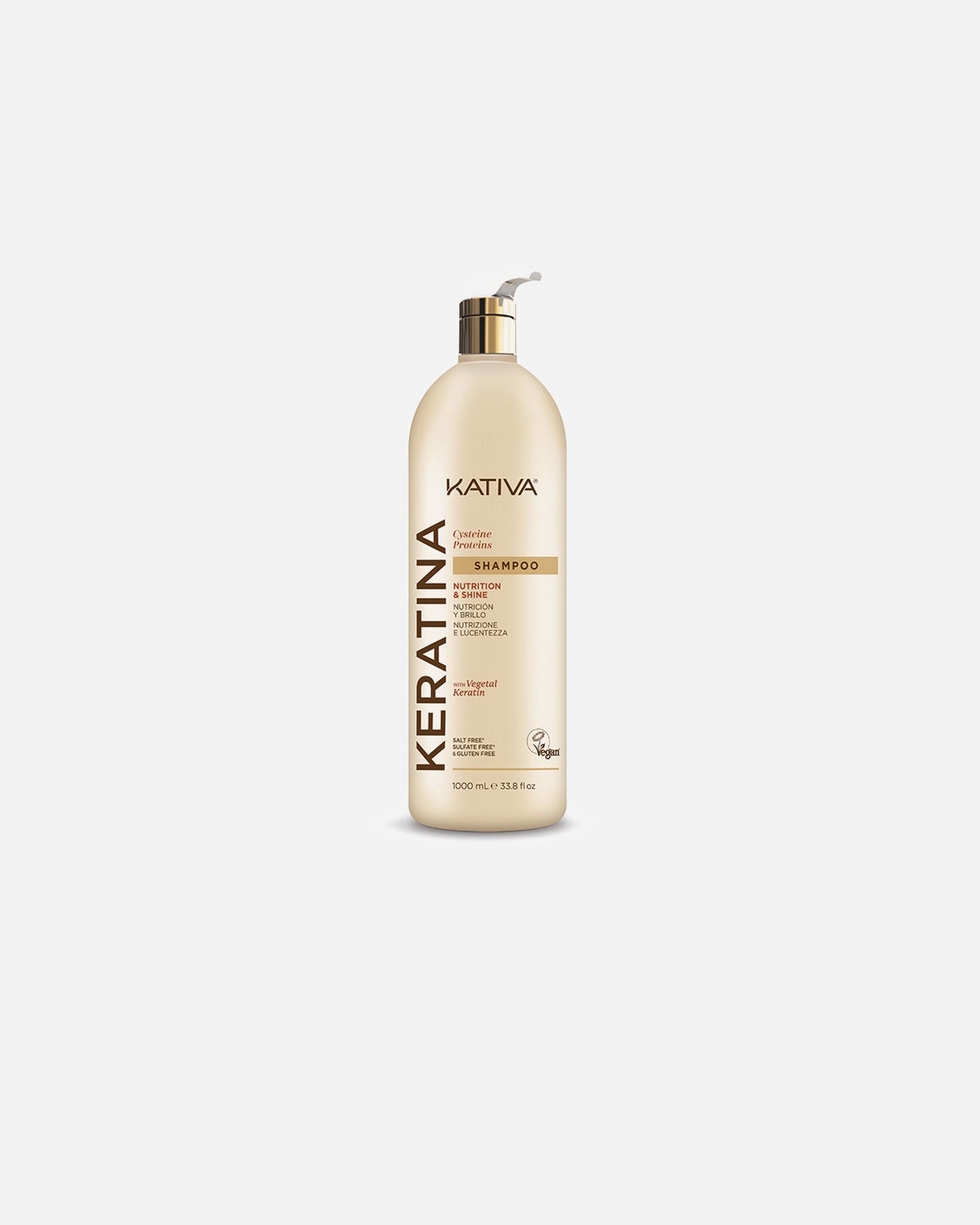 Shampoo für Weiblich Kativa KERATINA shampoo 1000 ml