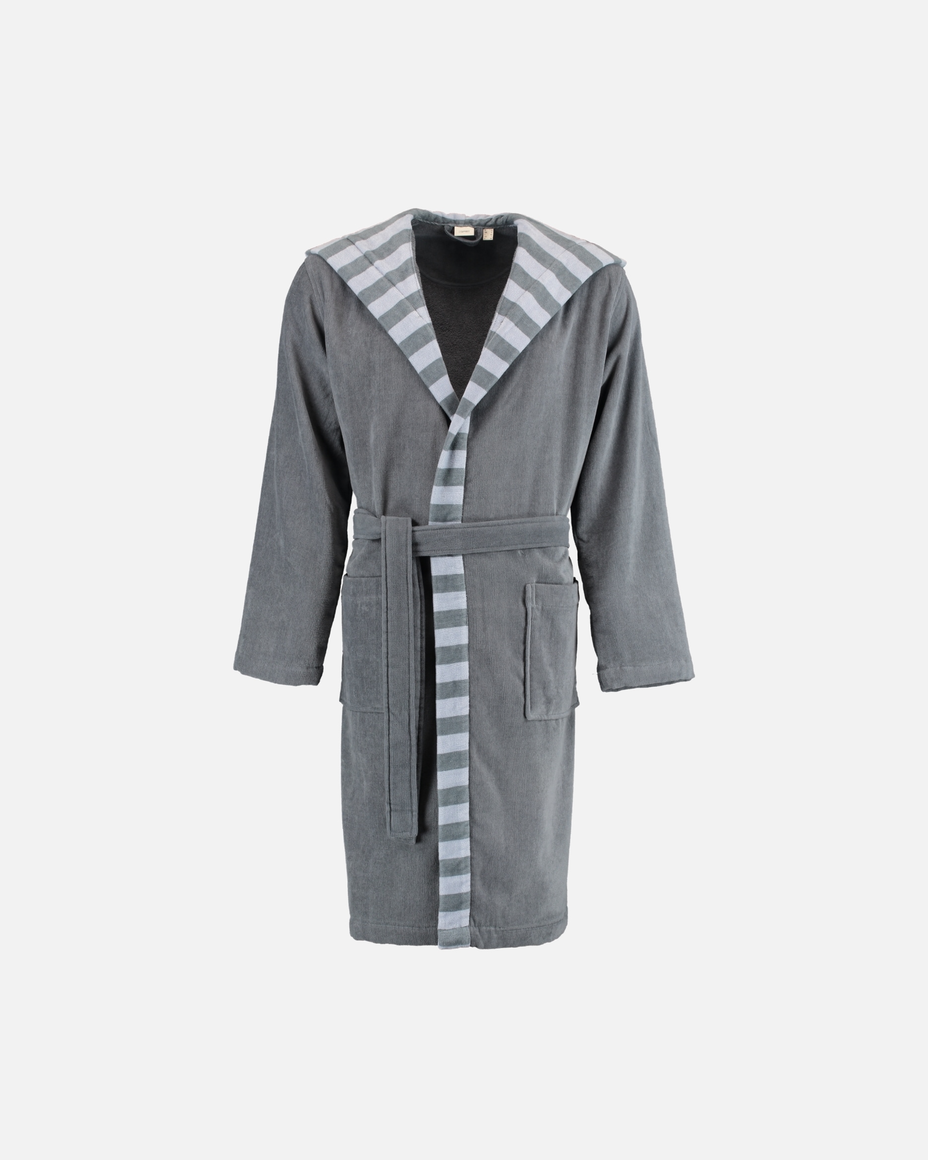 Bademantel für Männlich Esprit Esprit Bademäntel Herren Kapuze Day Men grey steel - 740 S