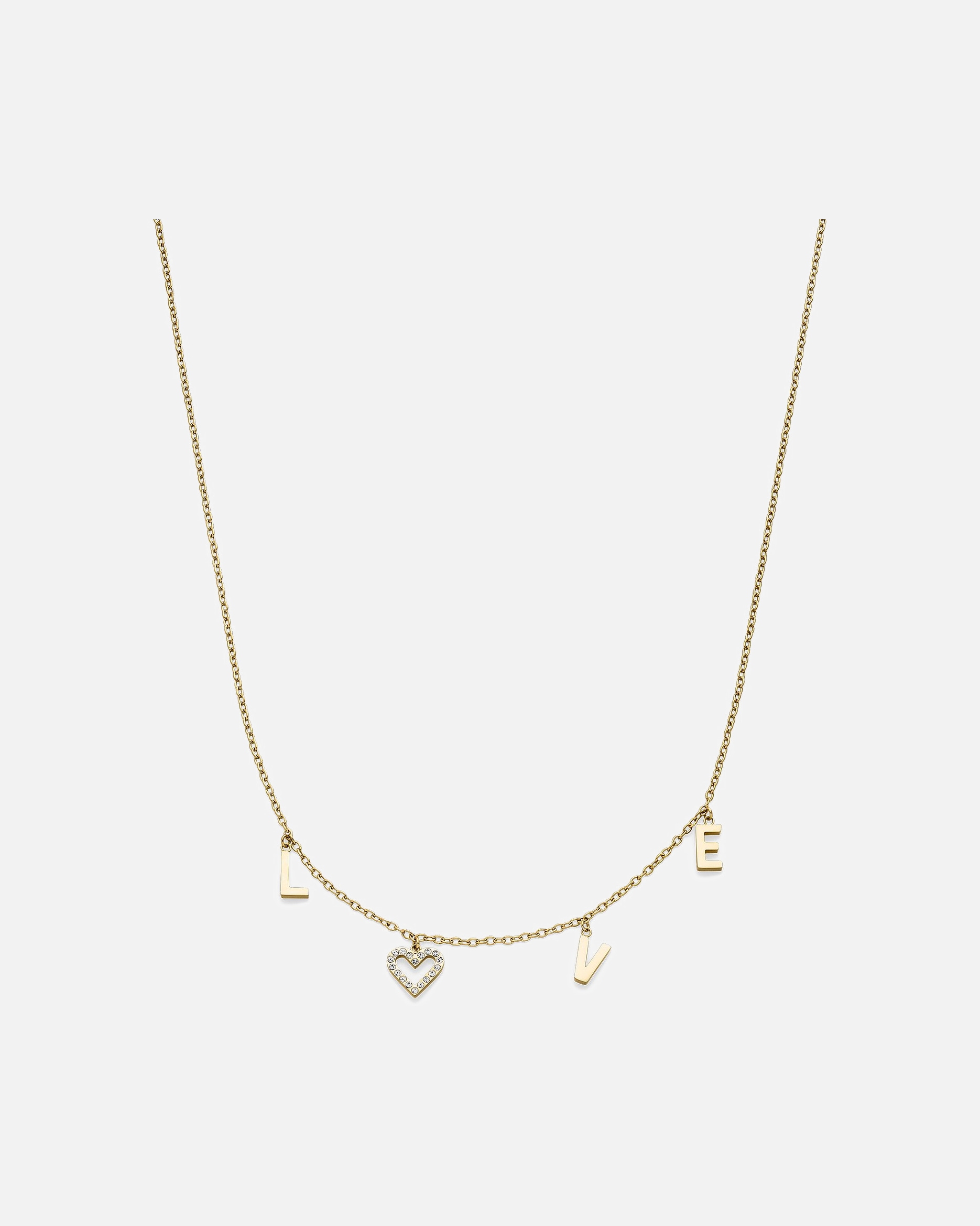 Kette für Weiblich s.Oliver Kette Edelstahl gold