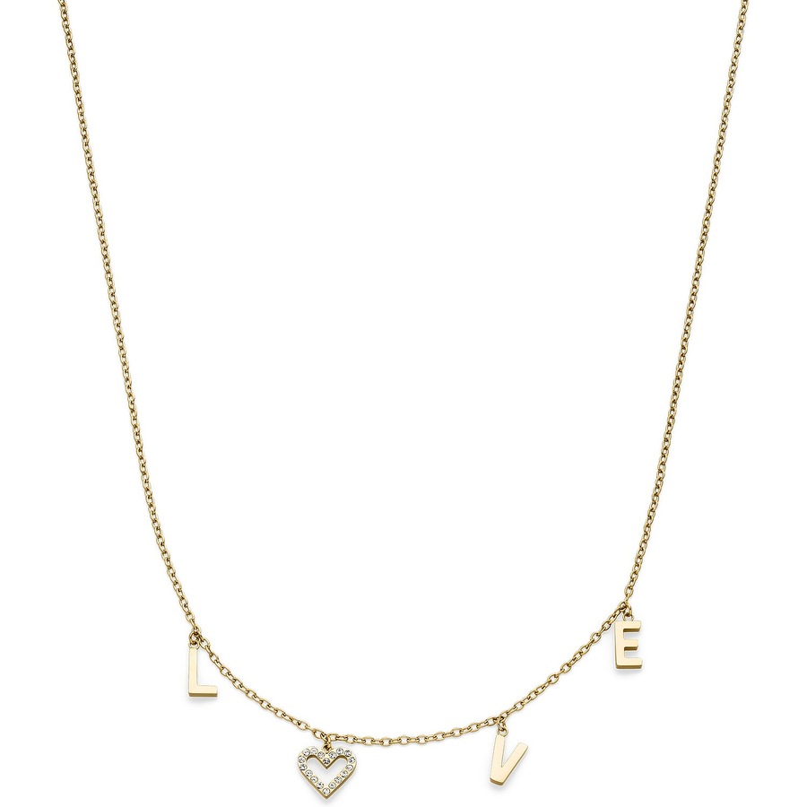 s.Oliver Kette Edelstahl gold Damen
