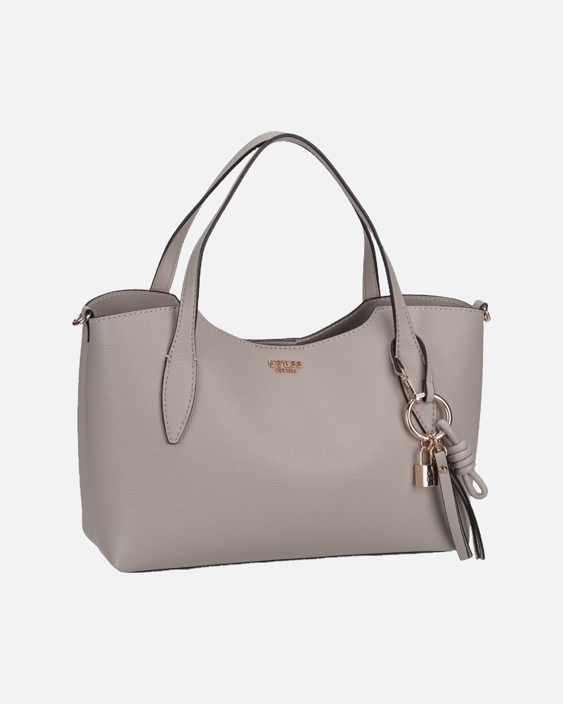 Handtasche für Weiblich Guess Handtasche Melody 2in1 Light Taupe