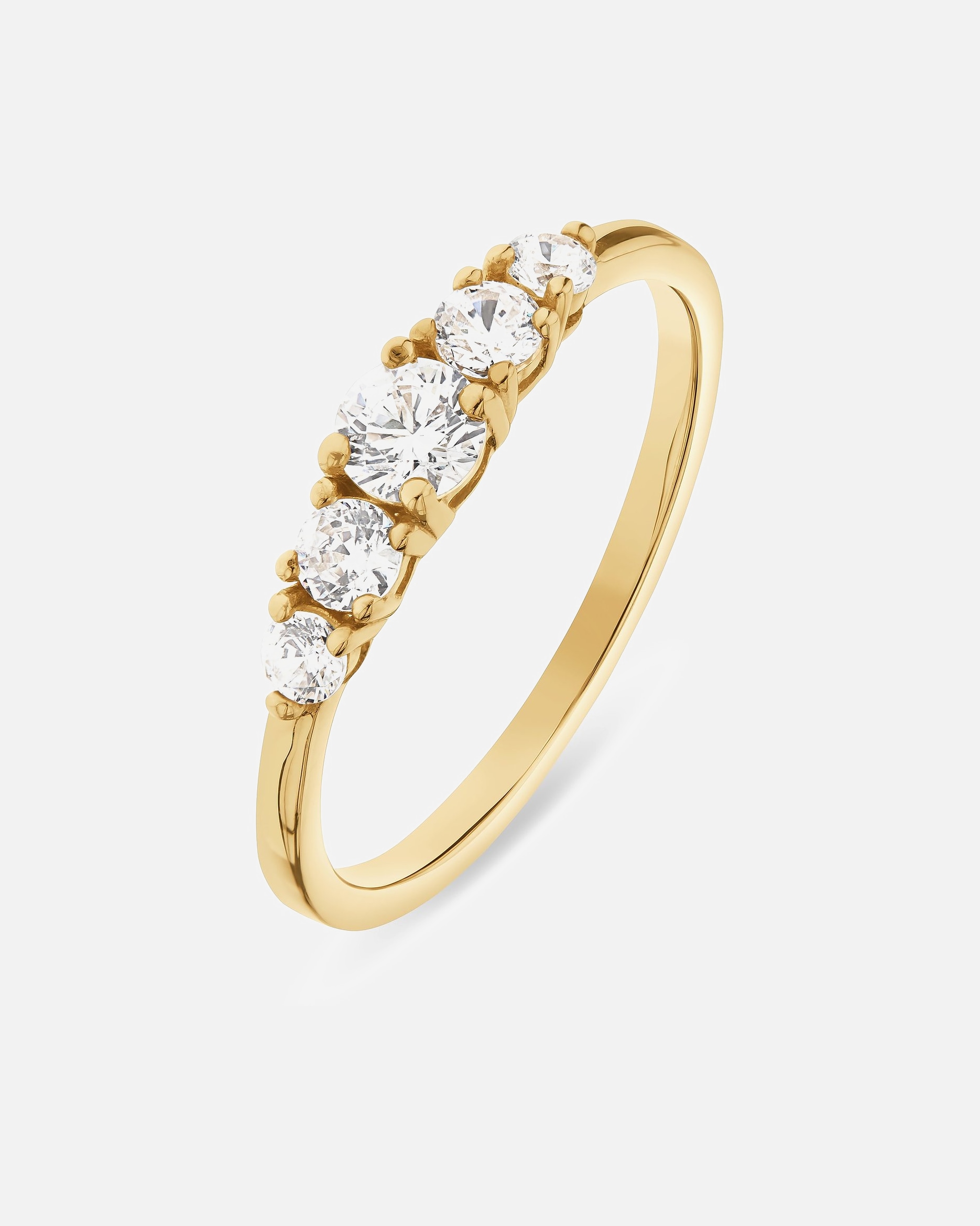 Ring für Weiblich CHRIST Damenring 375er Gelbgold 52