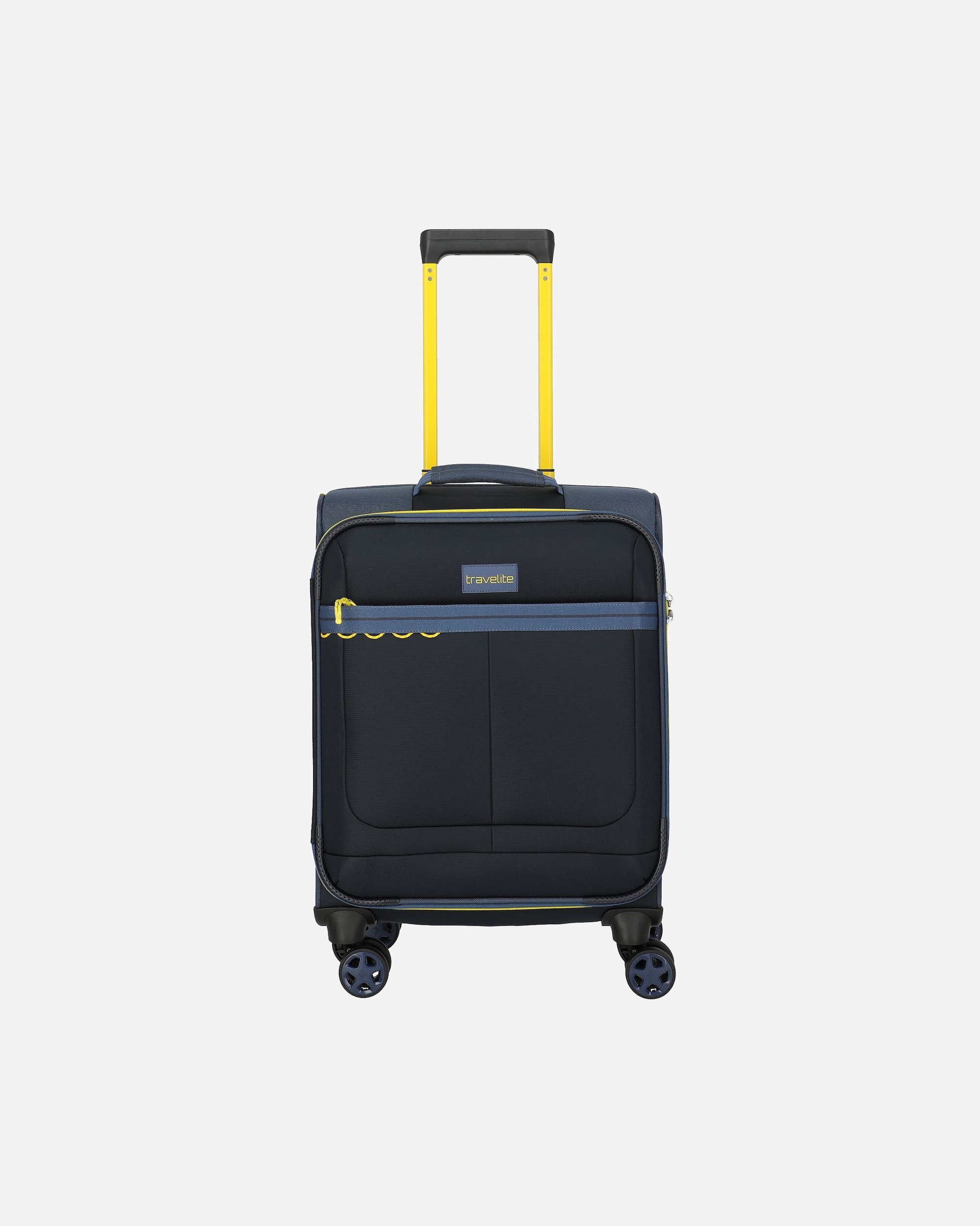 Handgepäckkoffer für Männlich Travelite Color Craze 4 Rollen Kabinentrolley S 55 cm blau