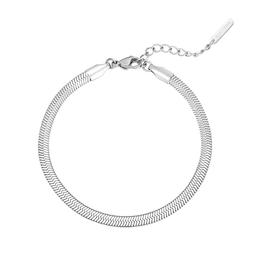 Eastside Armband aus Edelstahl in Silber 17,0 cm Basislänge + 3,0 Verlängerung Damen