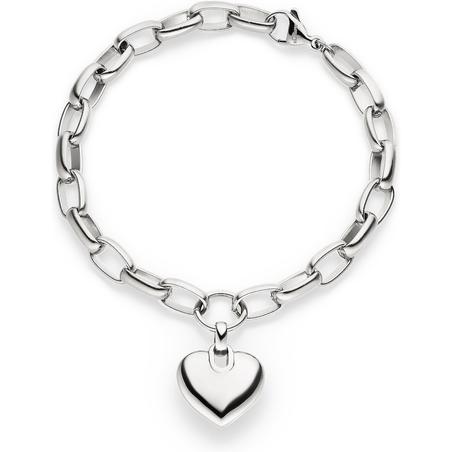 s.Oliver Armband Edelstahl silber Damen