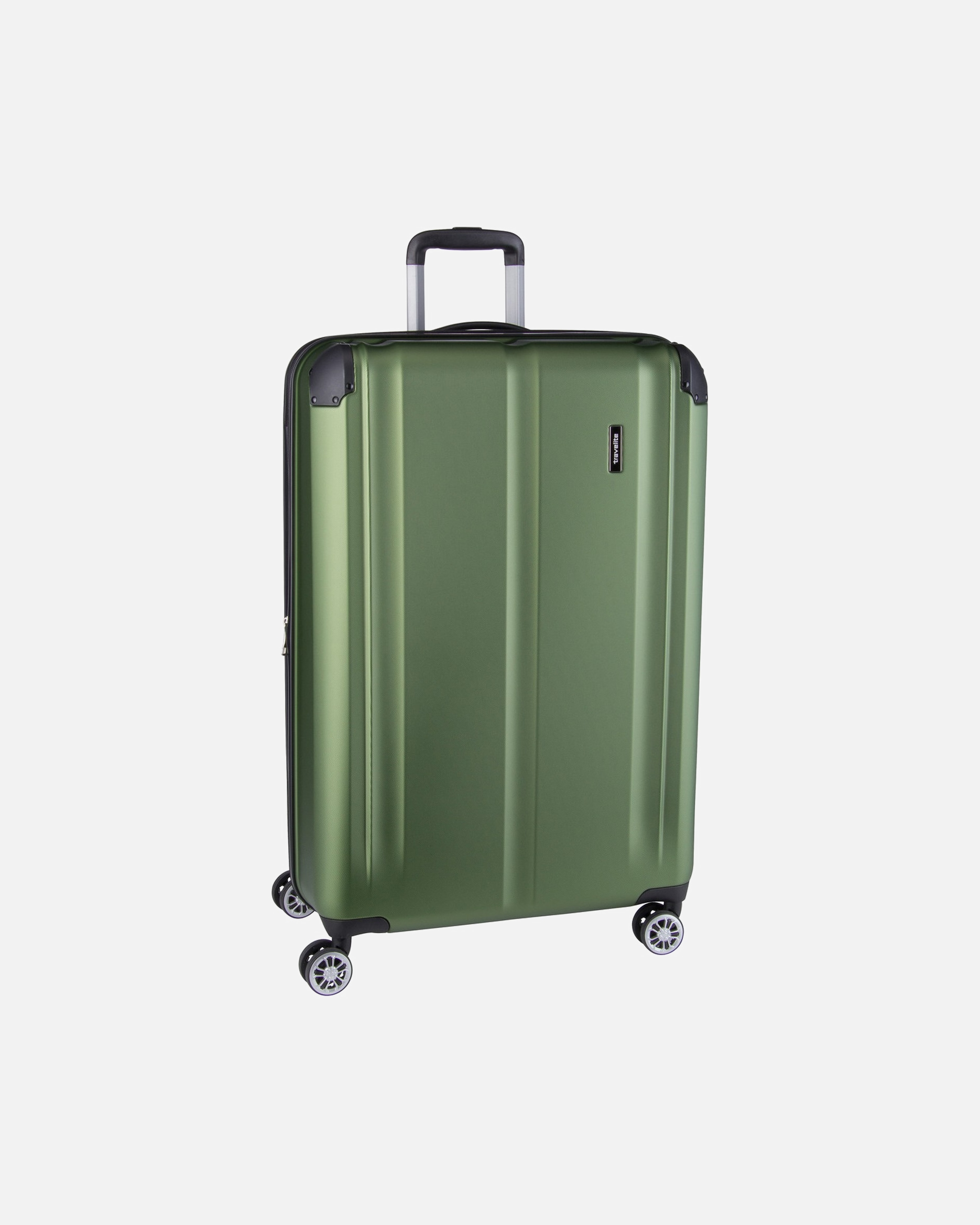 Trolley für Unisex Travelite Trolley City 4-Rad Trolley L exp Grün