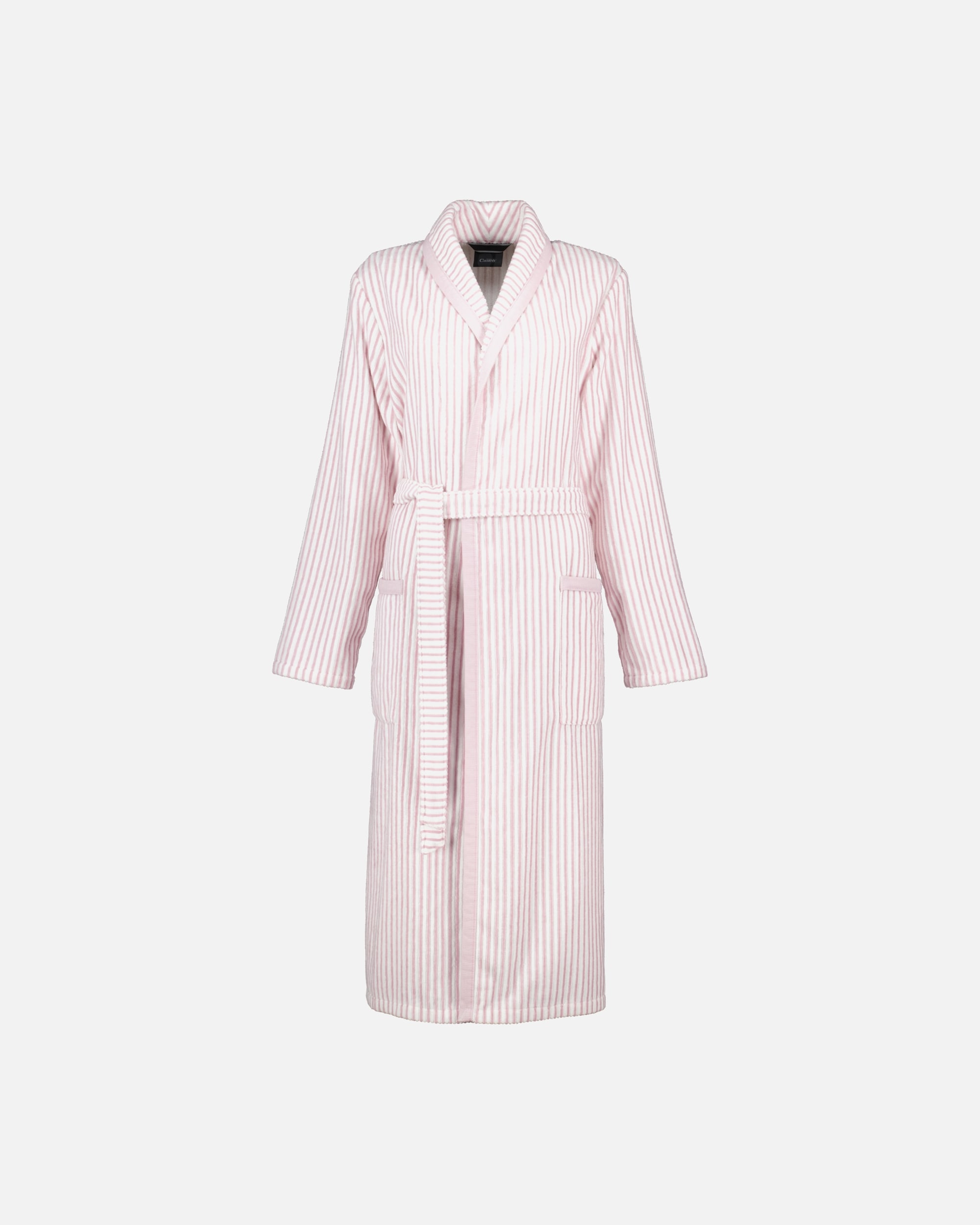 Bademantel für Weiblich Cawö Cawö Bademäntel Damen Schalkragen 3423 malve - 22 S