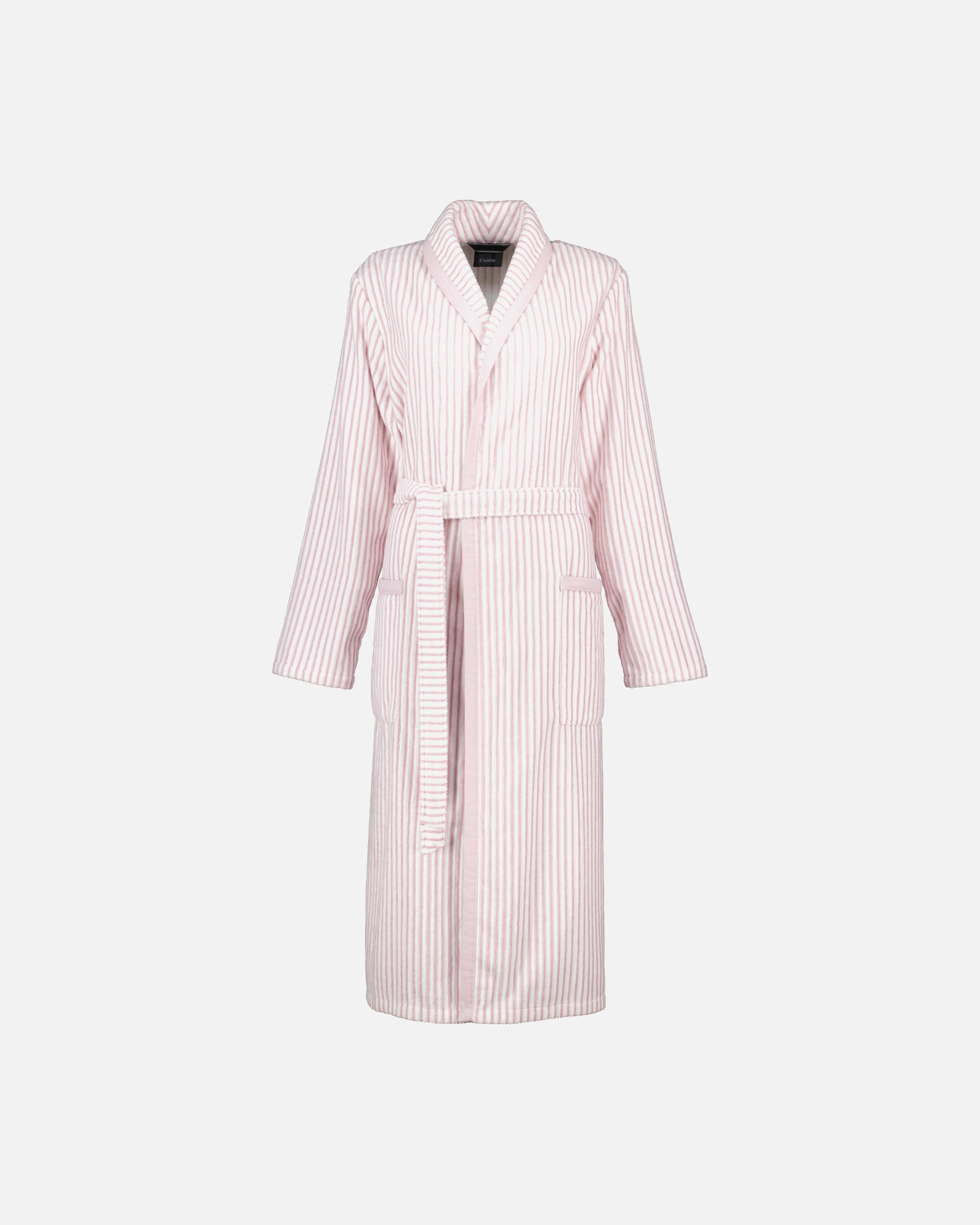 Bademantel für Weiblich Cawö Cawö Bademäntel Damen Schalkragen 3423 malve - 22 L