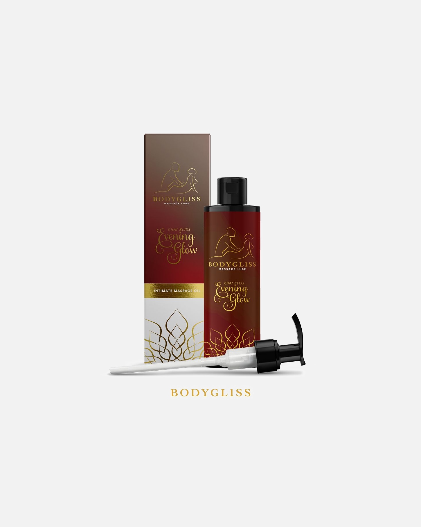 Gleitgel für Unisex BodyGliss Massageöl und Gleitmittel - Chai Bliss 1 Stück