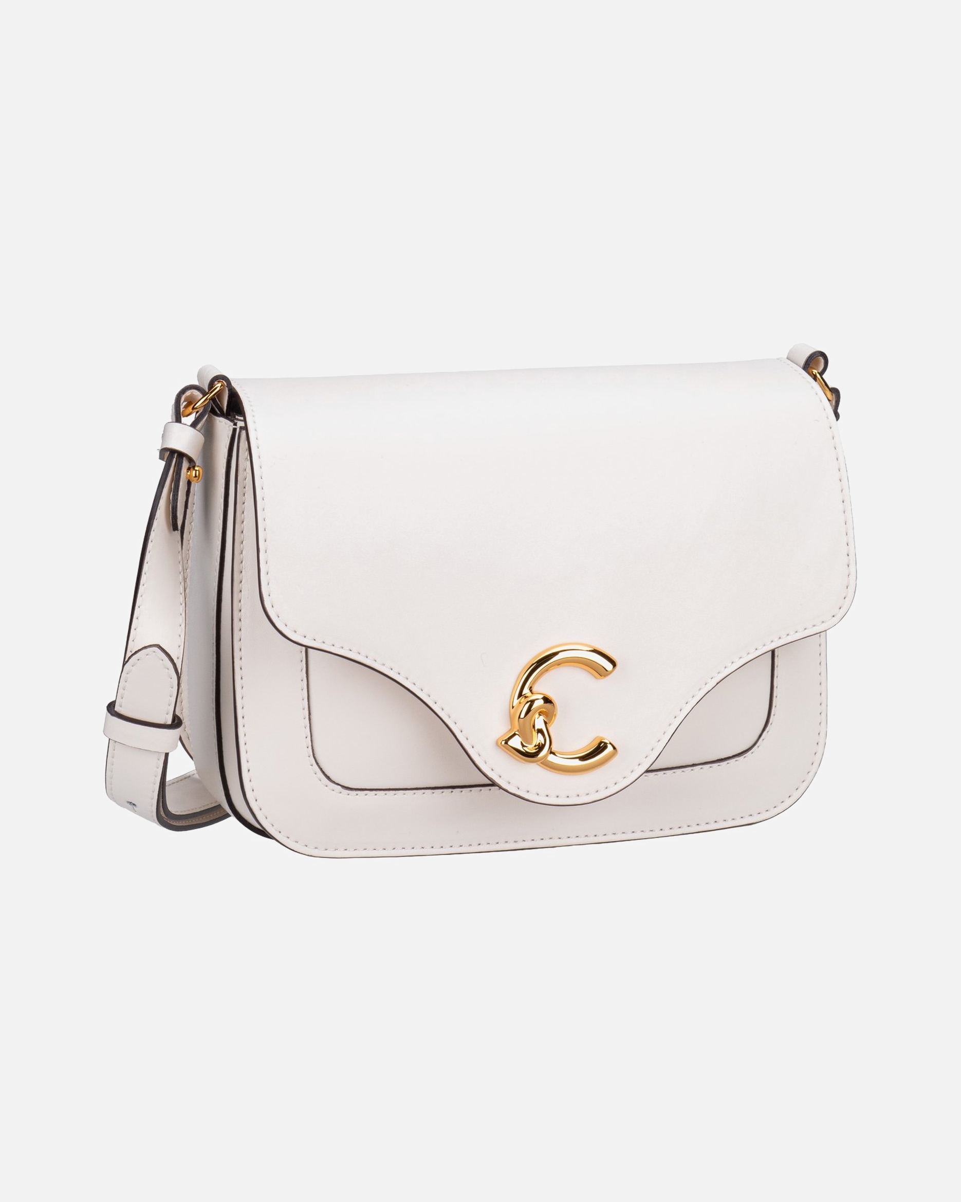 Umhängetasche für Weiblich Coccinelle Bodybag C-Me Calf Pearl