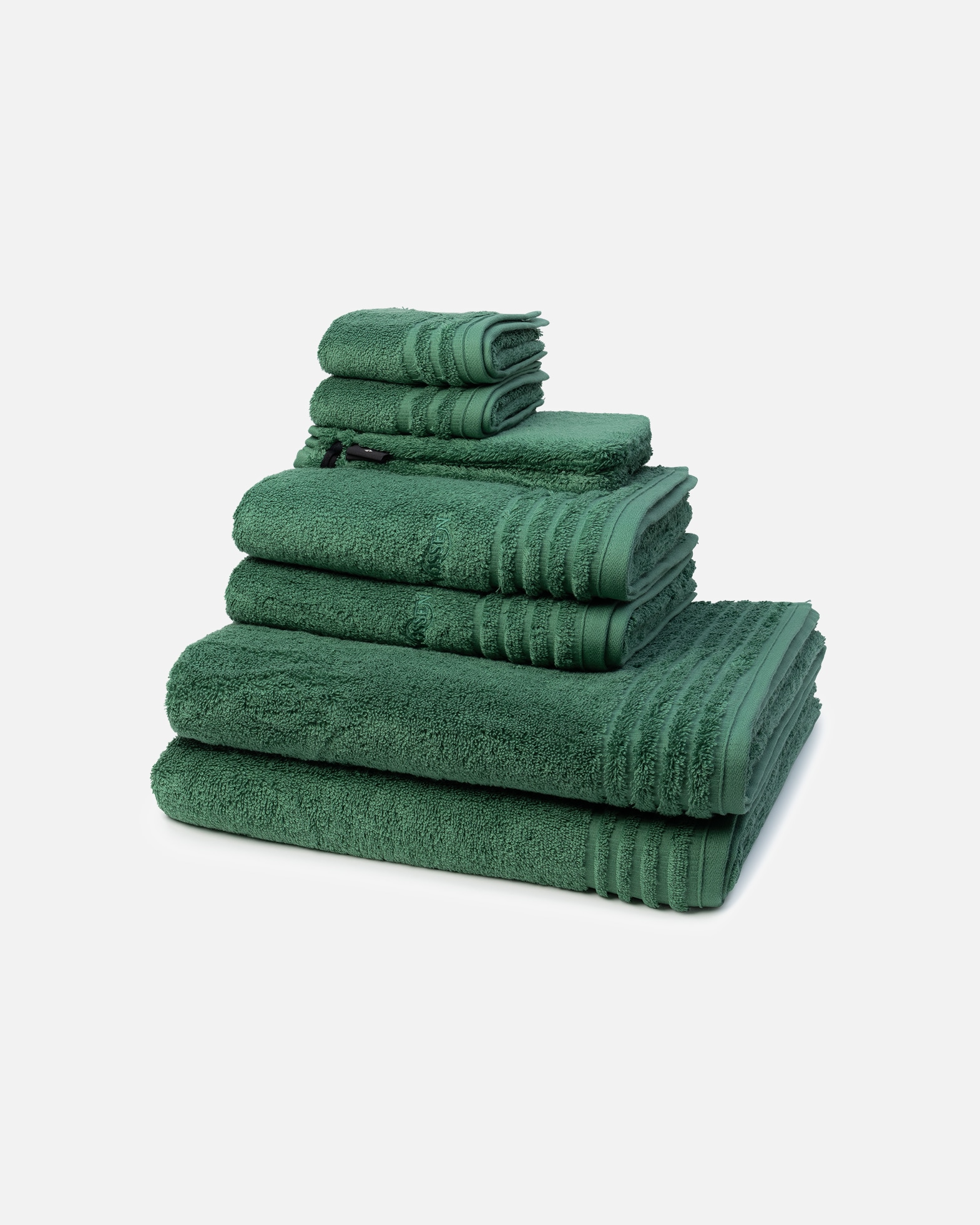 Handtuch für Unisex Vossen Vienna Supersoft 8-teilig Handtuch-Set Evergreen