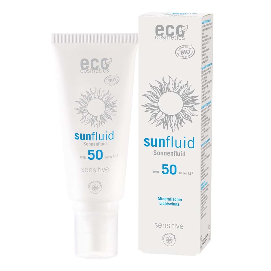 Eco Cosmetics Sonnenfluid - LSF50 sensitive 100 ml