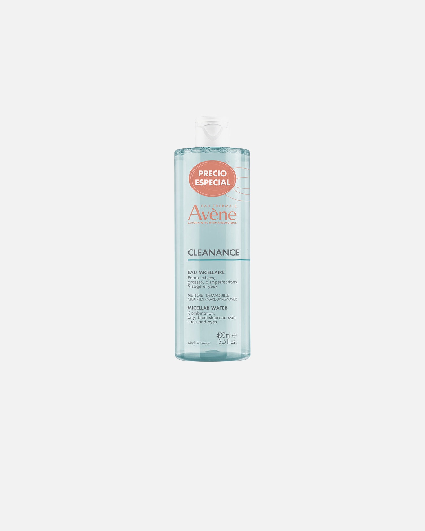 Reinigungsgel für Unisex Avène Cleanance Mizellen Reinigungslotion 400 ml
