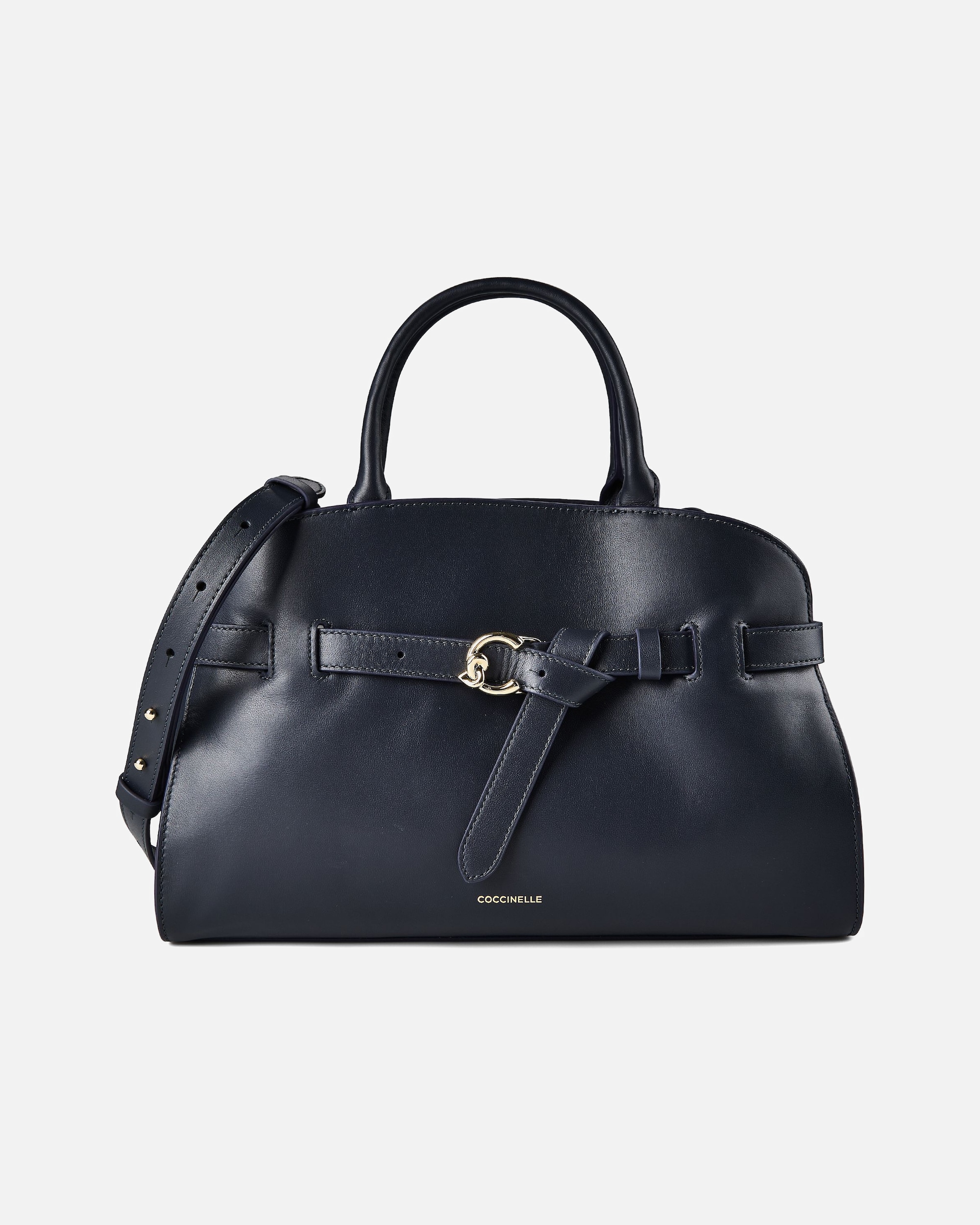 Tasche für Weiblich Coccinelle Sabine Henkeltasche midnight blue