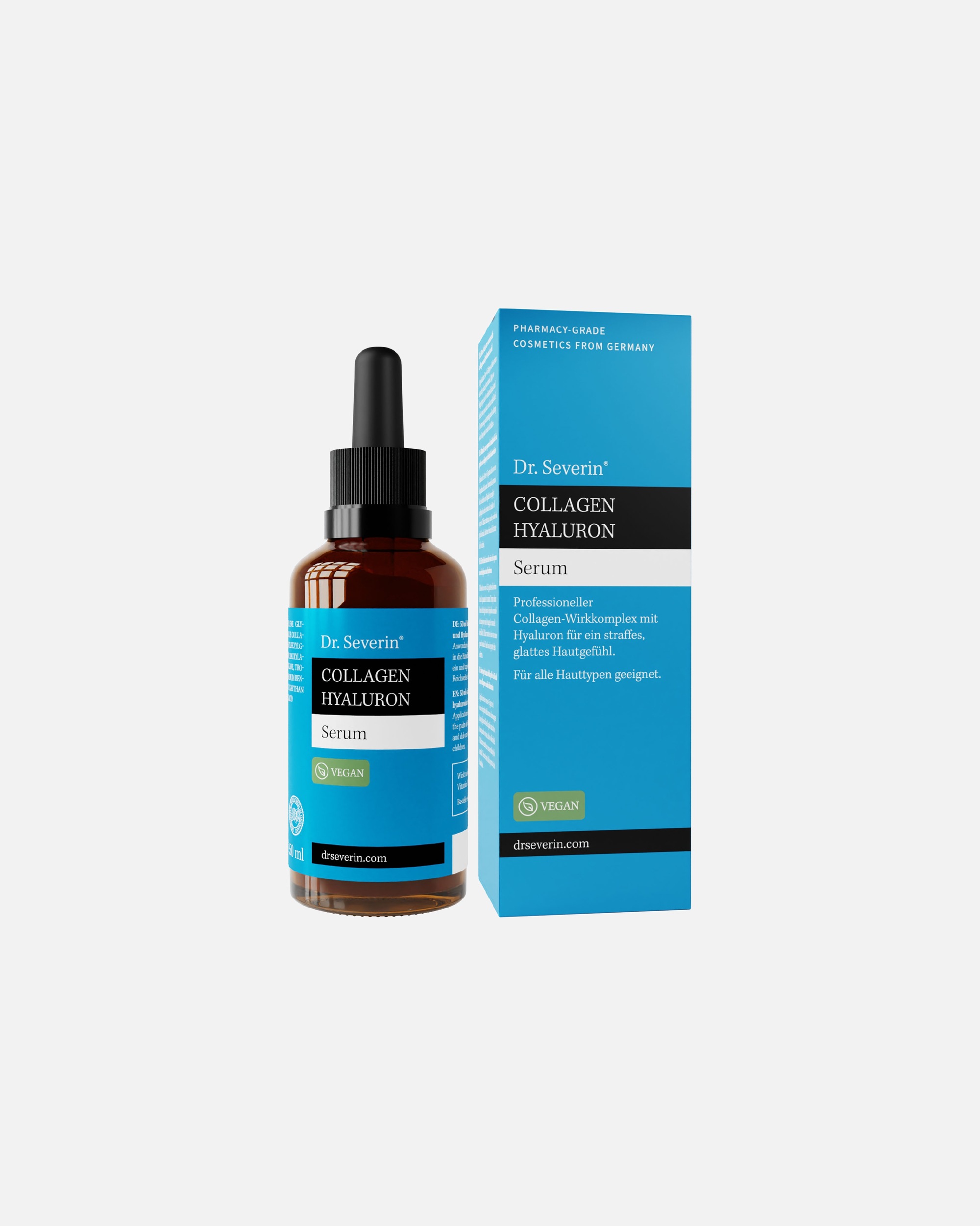 Hyaluronsäure Serum für Unisex Dr. Severin Default Brand Line Collagen Hyaluron-Serum mit straffender Pflegeformel transparent