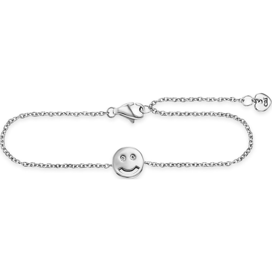 caï Caï Damen-Armband 925er Silber Zirkonia One Size 32003127 Damen