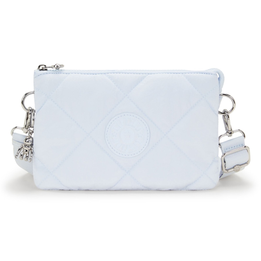 Kipling Riri Umhängetasche water blue quilt Grau Damen