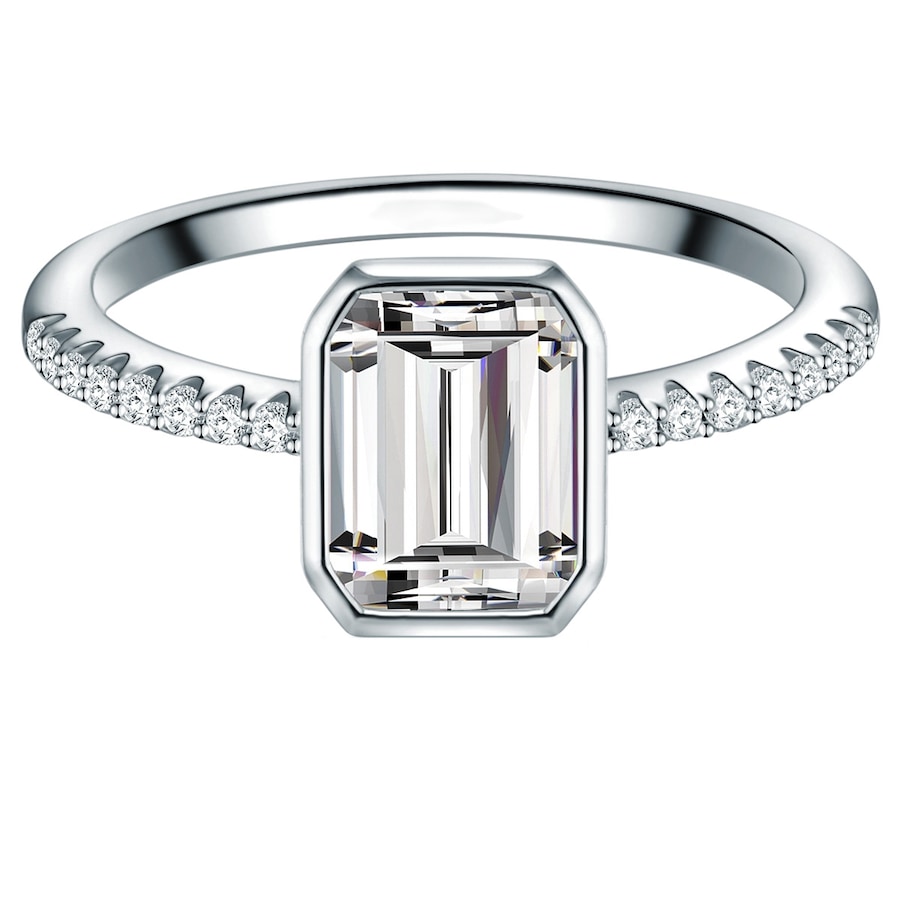 Trilani Ring aus Sterling Silber in silber mit Zirkonia 60 Damen