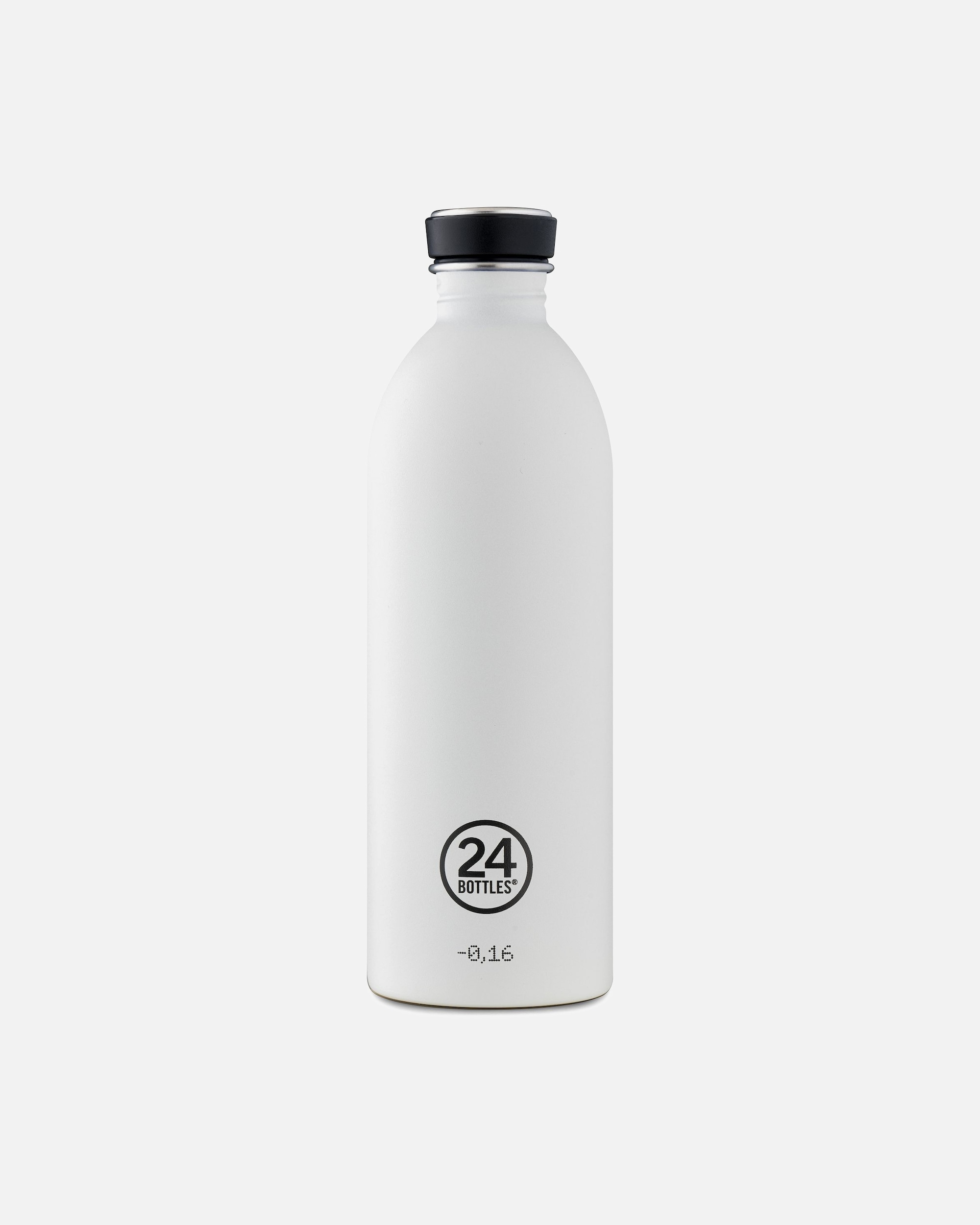 Trinkflasche für Männlich 24Bottles Urban Trinkflasche 1000 ml stone ice white