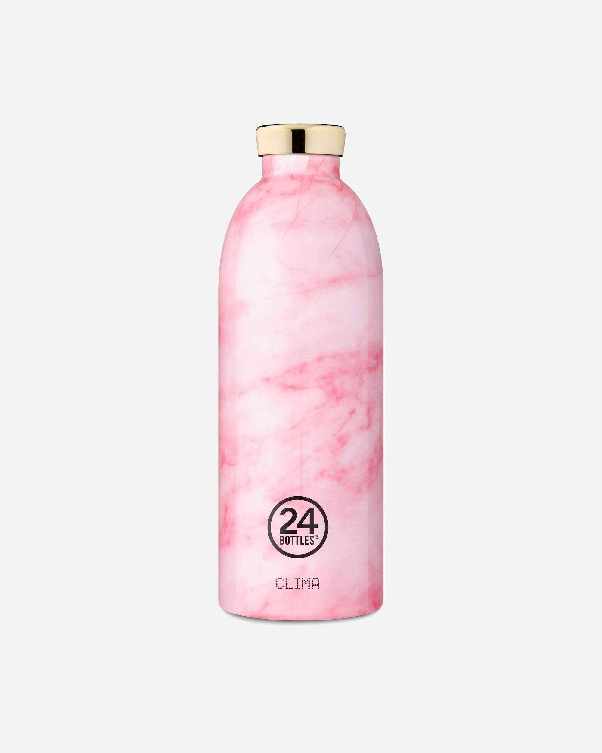 Trinkflasche für Männlich 24Bottles Trinkflasche 850 ml pink marble