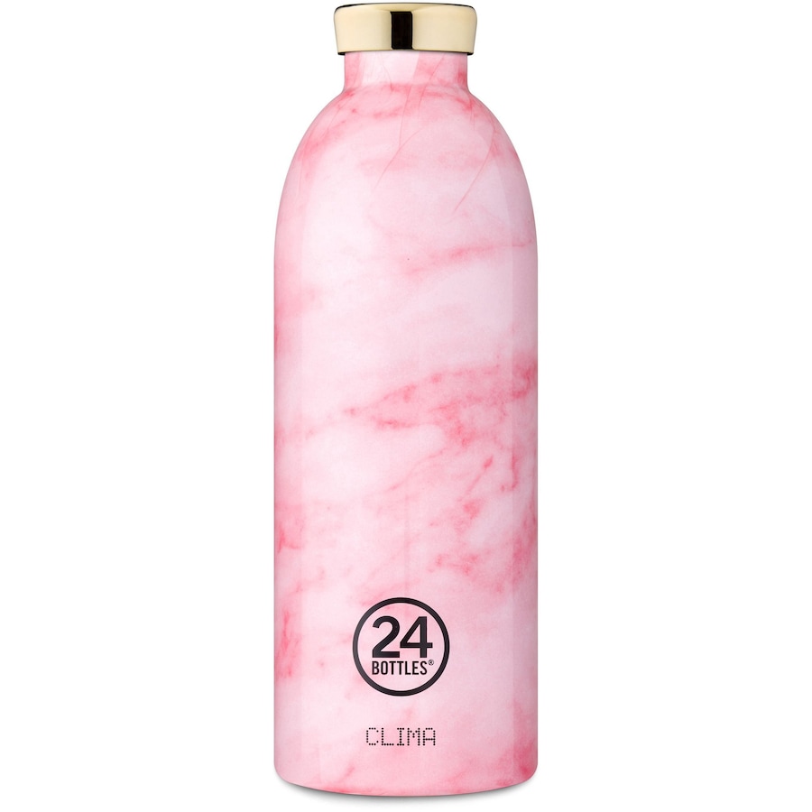 24Bottles Trinkflasche 850 ml pink marble Silber Herren