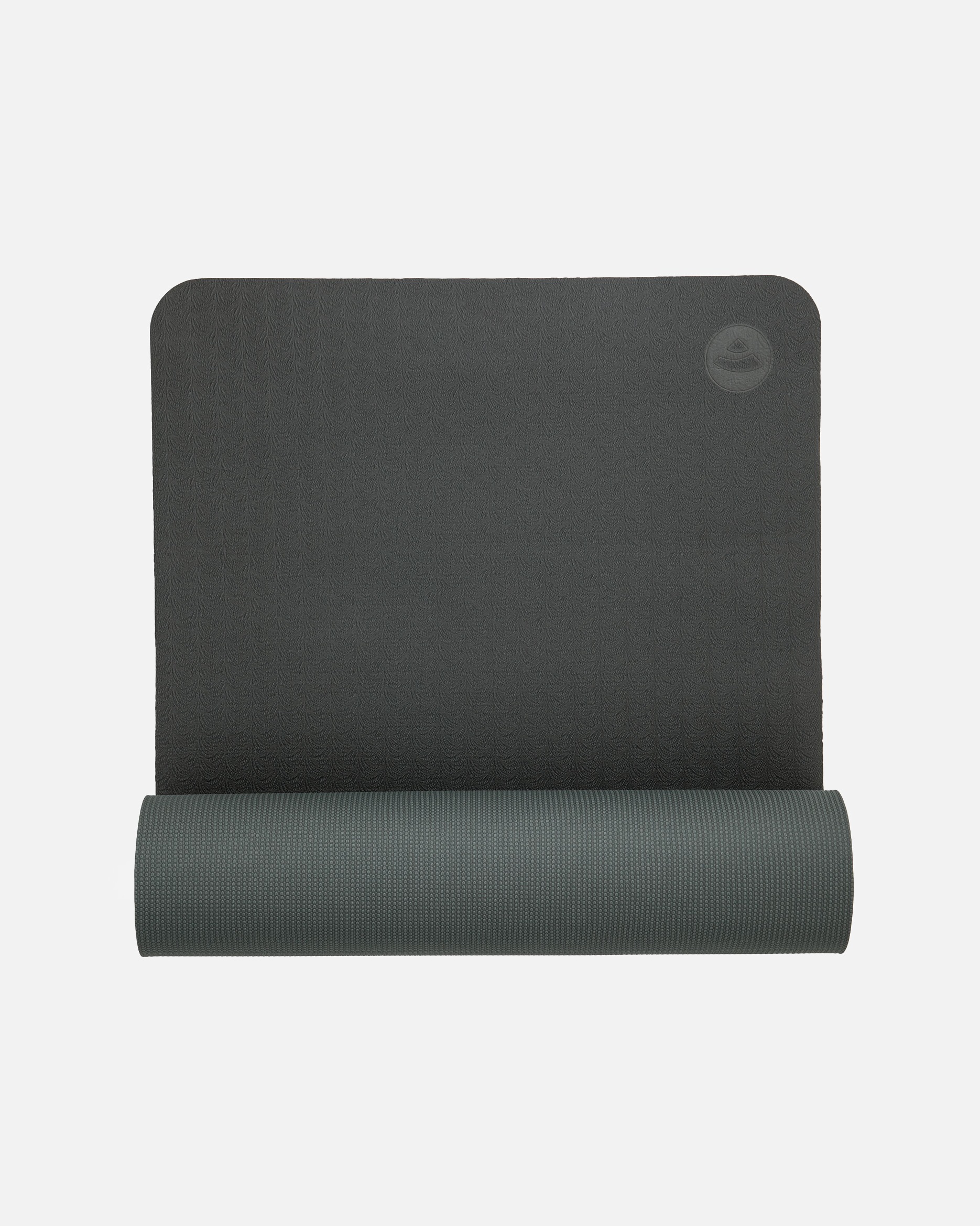 Yogazubehör für Unisex bodhi Yogamatte LOTUS PRO schwarz/silbergrau