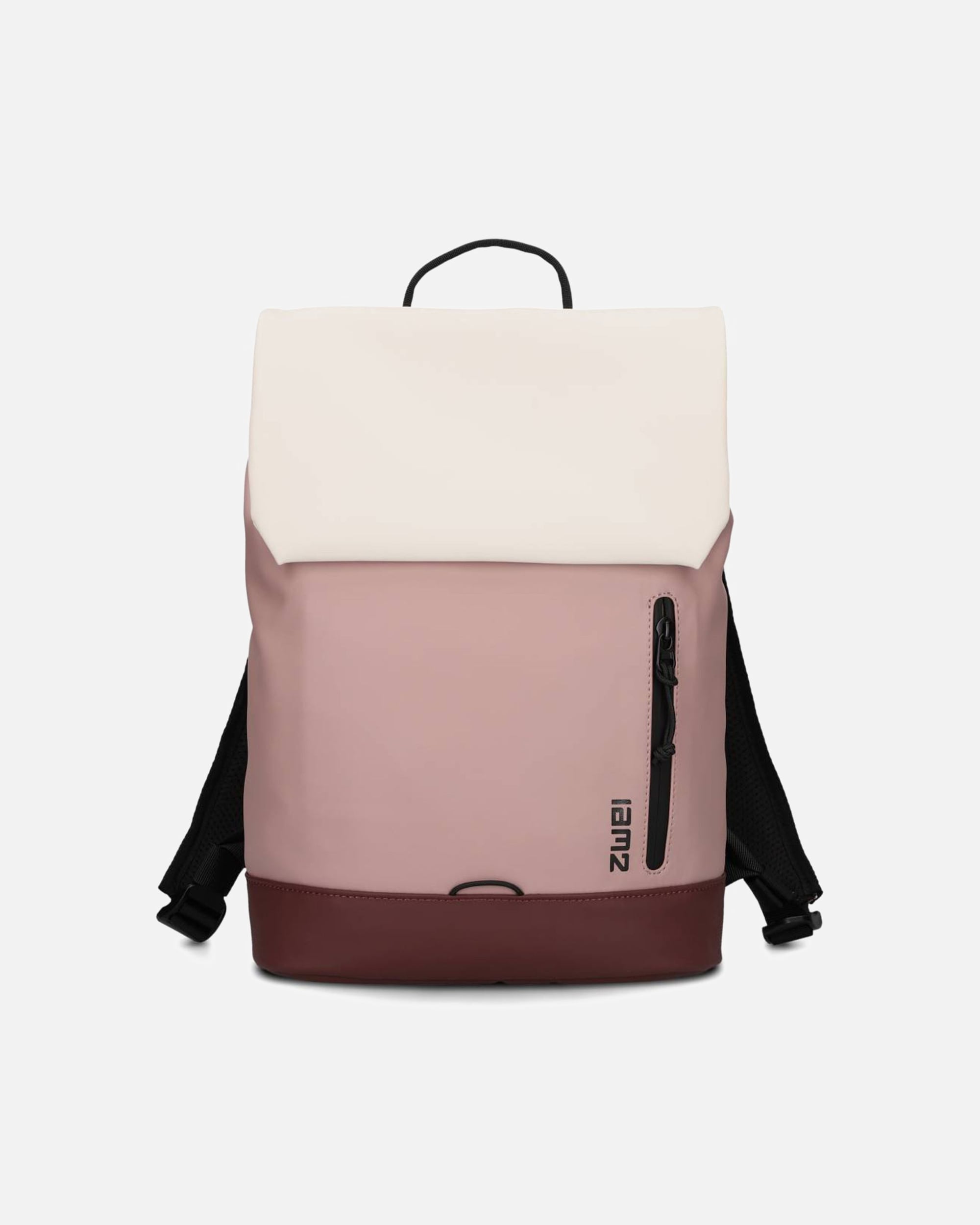 Umhängetasche für Unisex ZWEI Rucksack Cargo CAR130 white bordeaux