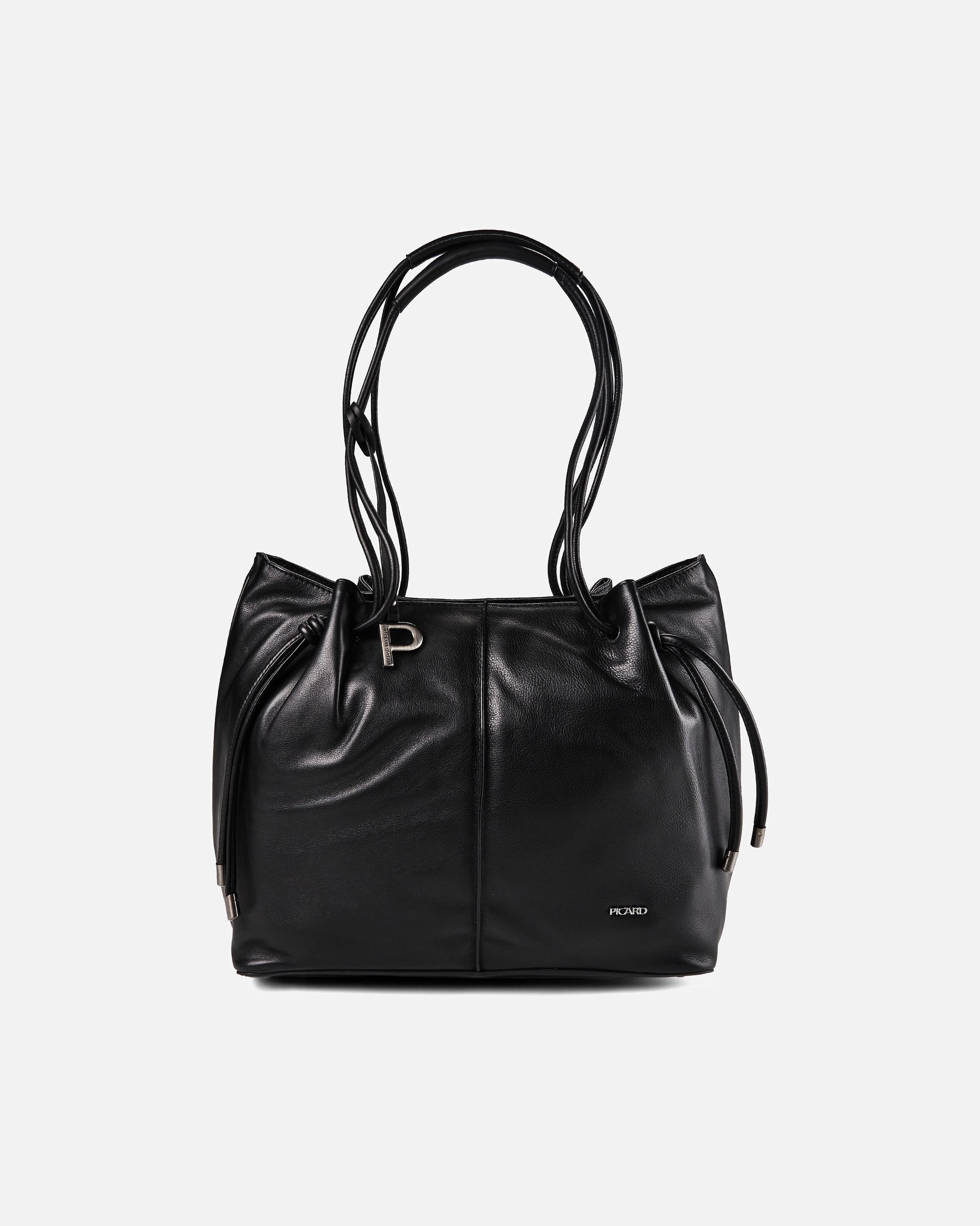 Clutch für Weiblich Picard Boom Schultertasche schwarz