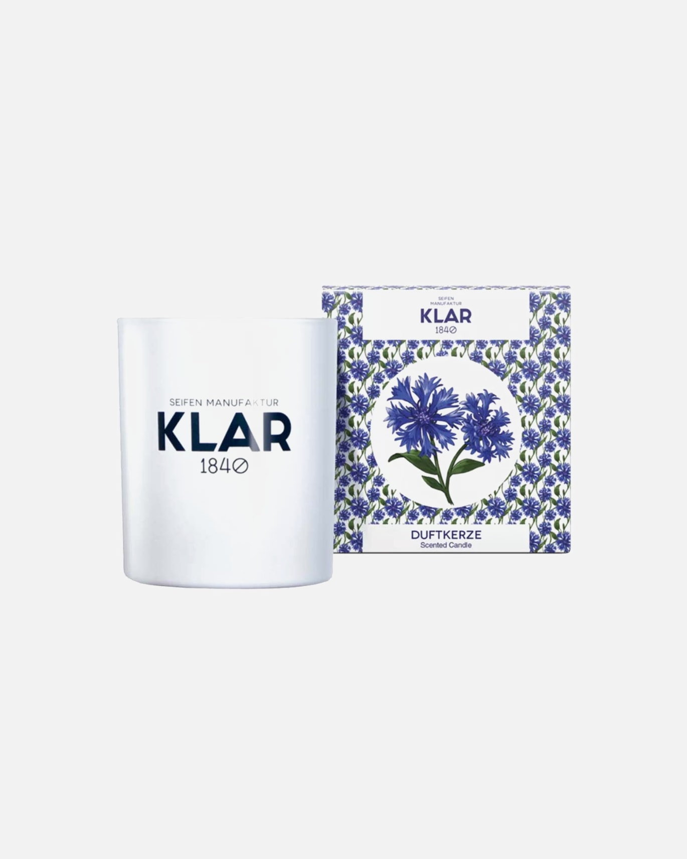 Kerze für Unisex Klar Seifen Duftkerze - Blaue Blume Duftkerze - Blaue Blume