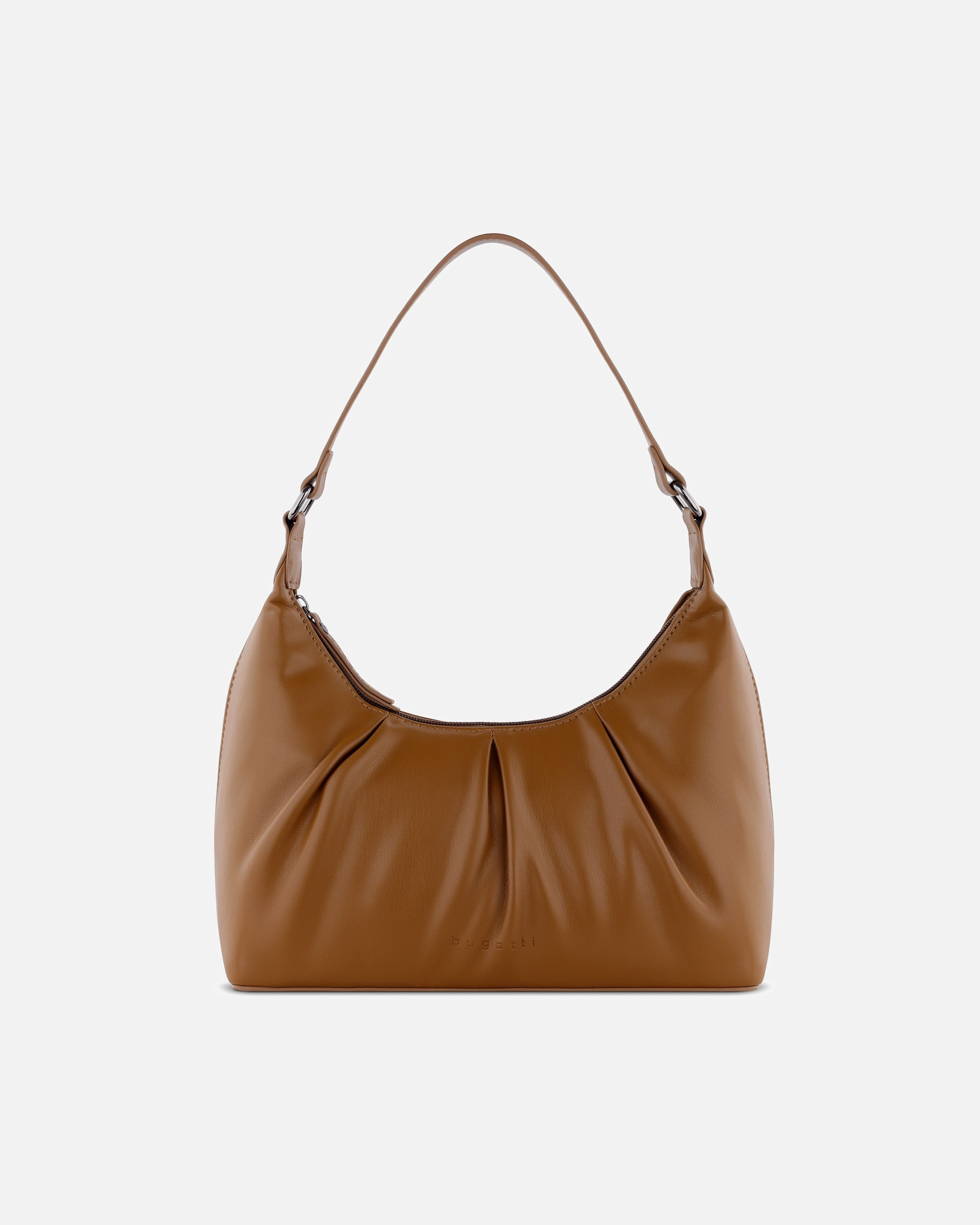 Handtasche für Weiblich Bugatti Mila Schultertasche cognac