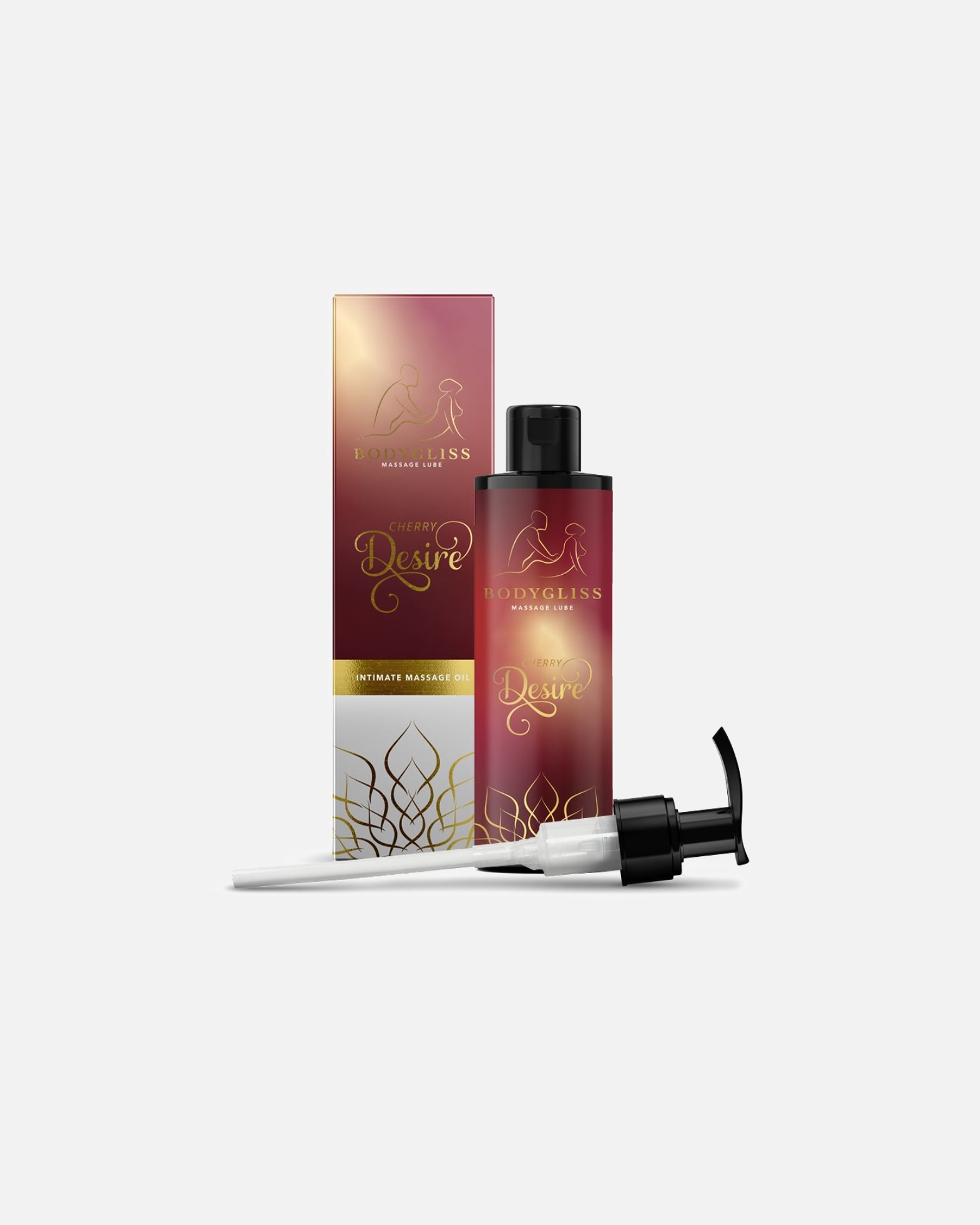 Körperöl für Unisex BodyGliss Cherry Desire Massageöl und Gleitmittel 150 ml