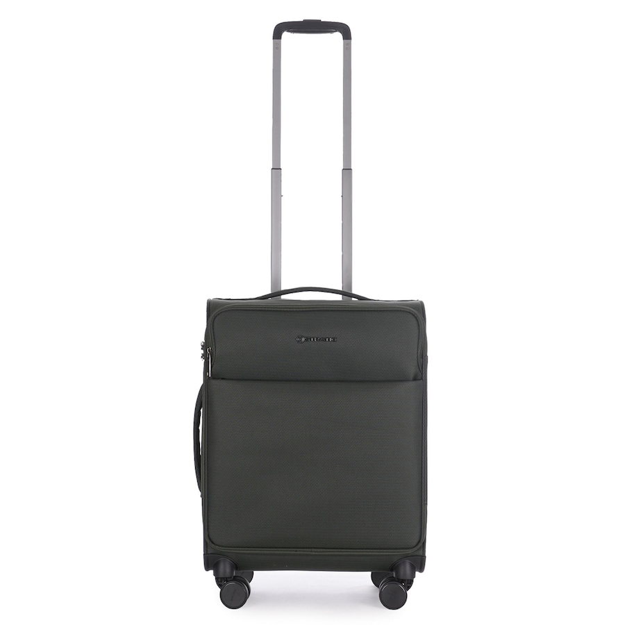 Stratic Light + 4 Rollen Kabinentrolley 55 cm Grün Herren