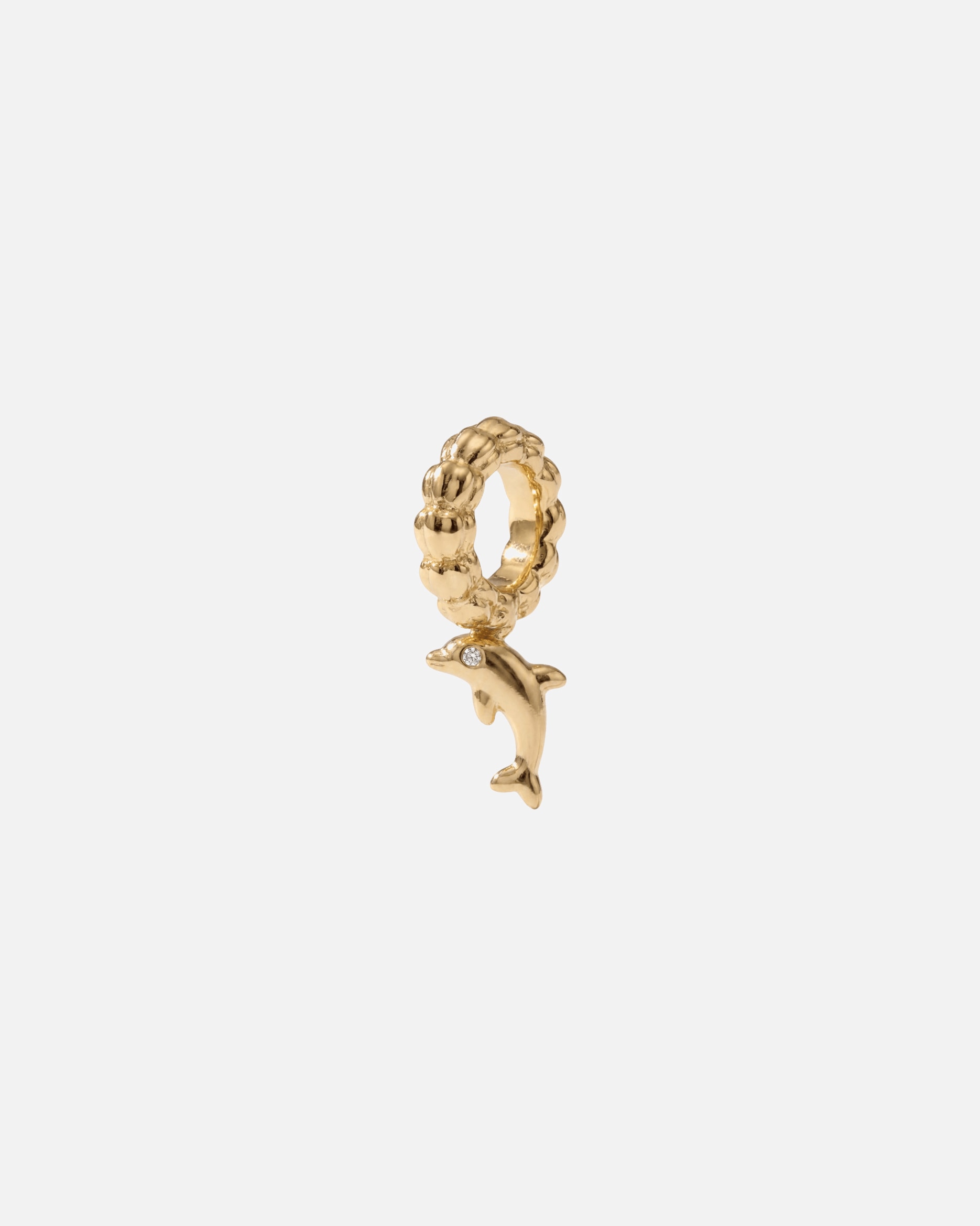 Schmuckanhänger für Unisex Purelei LEI Dolphin Charm 100% Edelstahl Gold