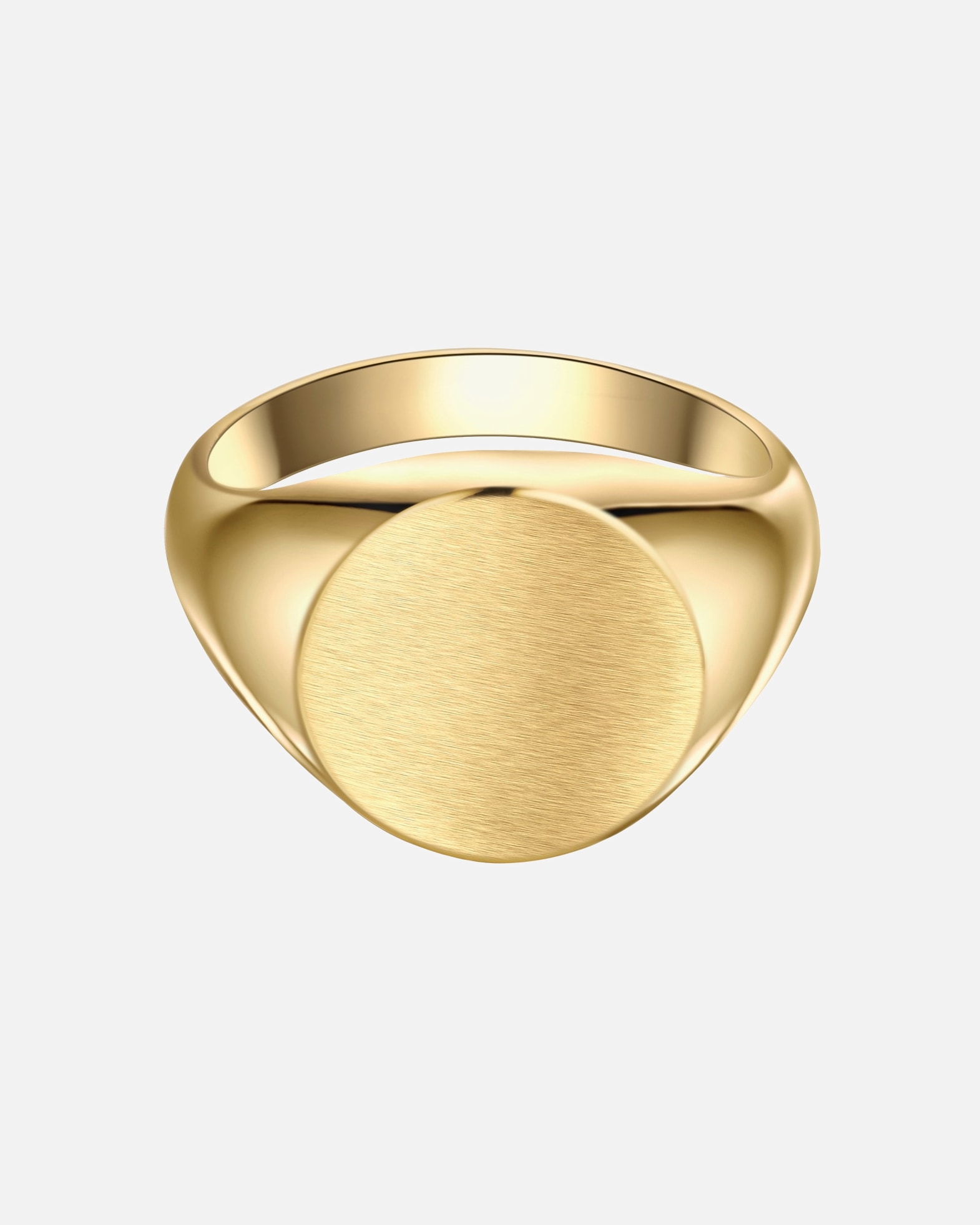 Ring für Männlich True Rebels Ring aus Edelstahl in gelbgold 70