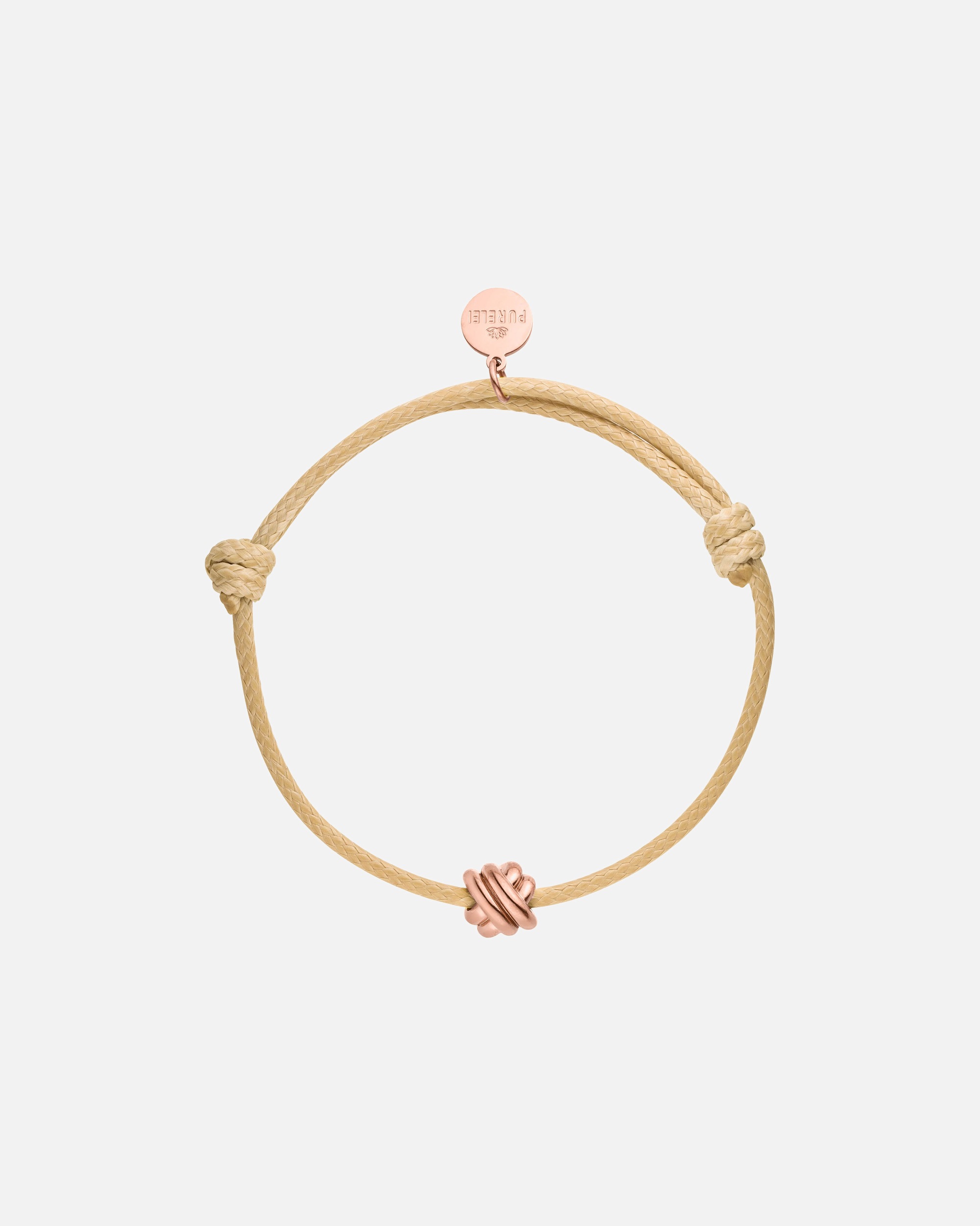 Armband für Weiblich Purelei Knot Armband 100% Edelstahl Rosegold