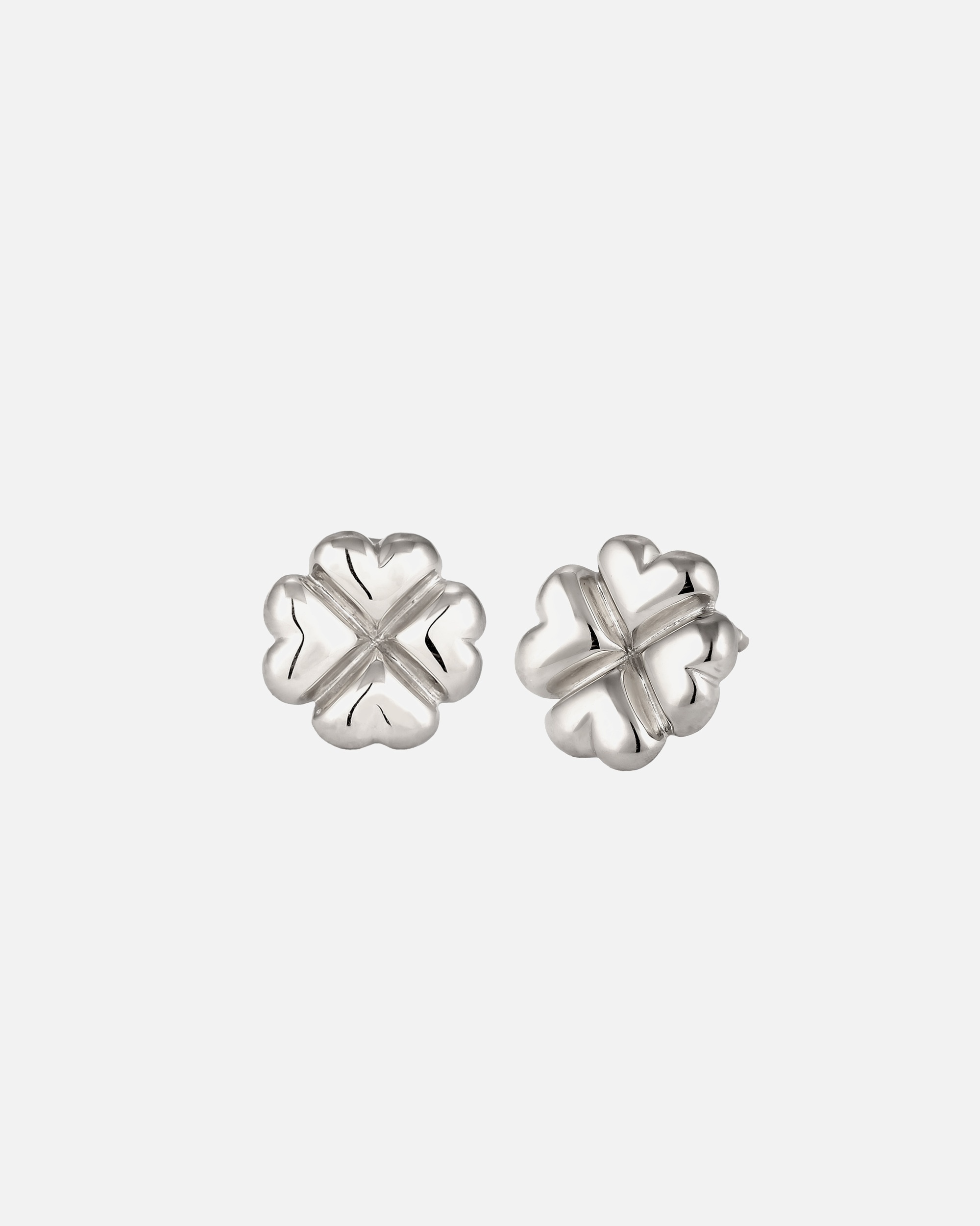 Ohrringe für Weiblich Elli Ohrstecker Kleeblatt 925 Sterling Silber silberfarben