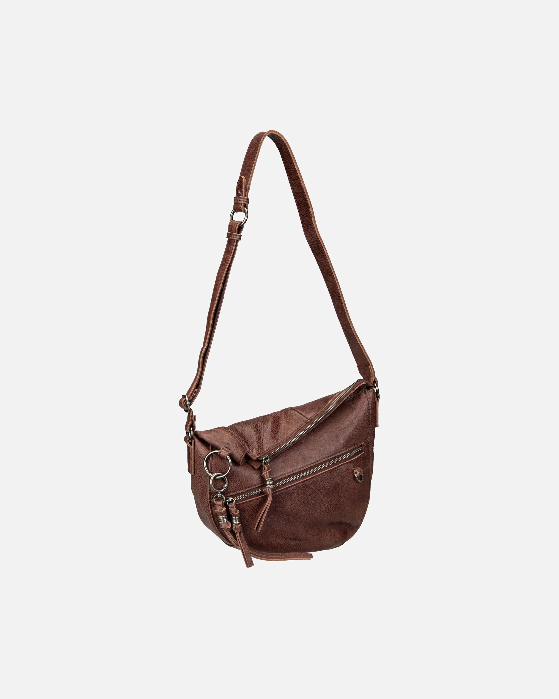Handtasche für Weiblich FREDsBRUDER Schultertasche My Forever Friend Midi Dark Chocolate