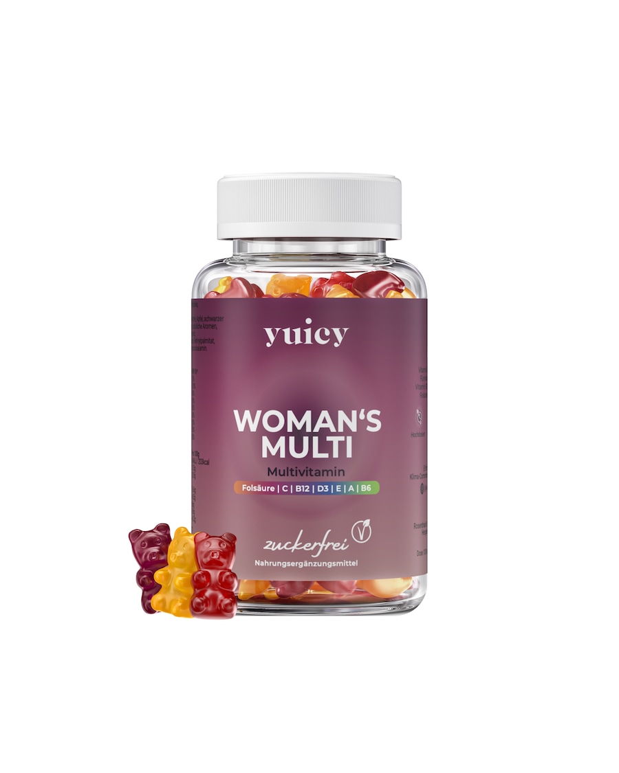 yuicy Woman's Multi Gummies - Vitamine für Frauen 120 g