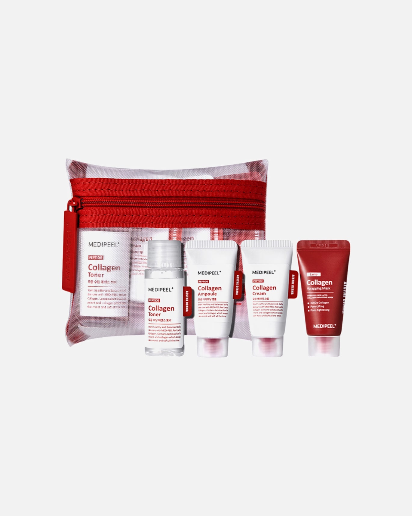 Gesichtspflegeset für Unisex MEDI-PEEL Red Lacto Collagen Skin Care Trial Kit 1 Stück