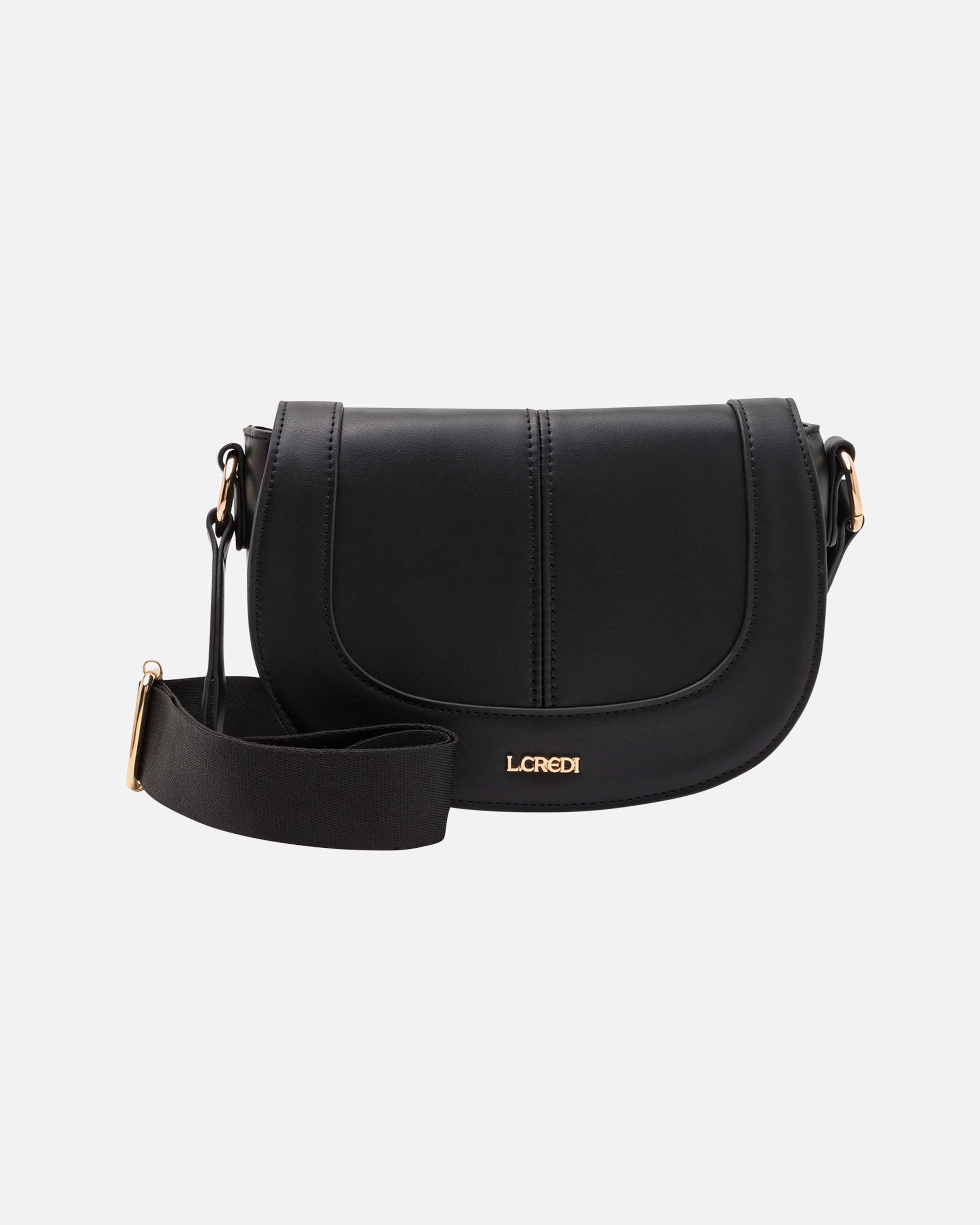 Clutch für Weiblich L.CREDI Orell Umhängetasche schwarz