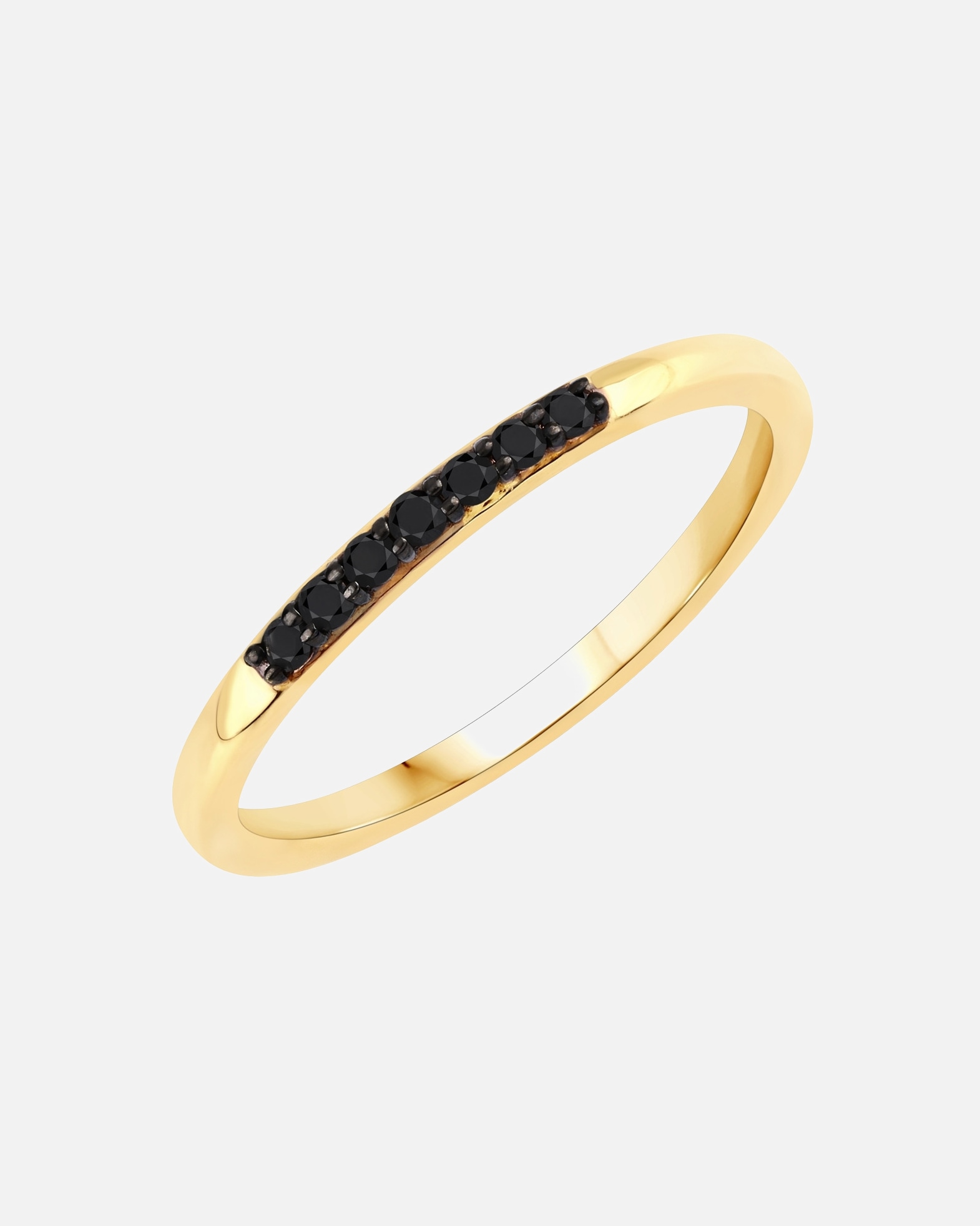 Ring für Weiblich Rafaela Donata Ring Sterling Silber Diamant in Gelbgold 52