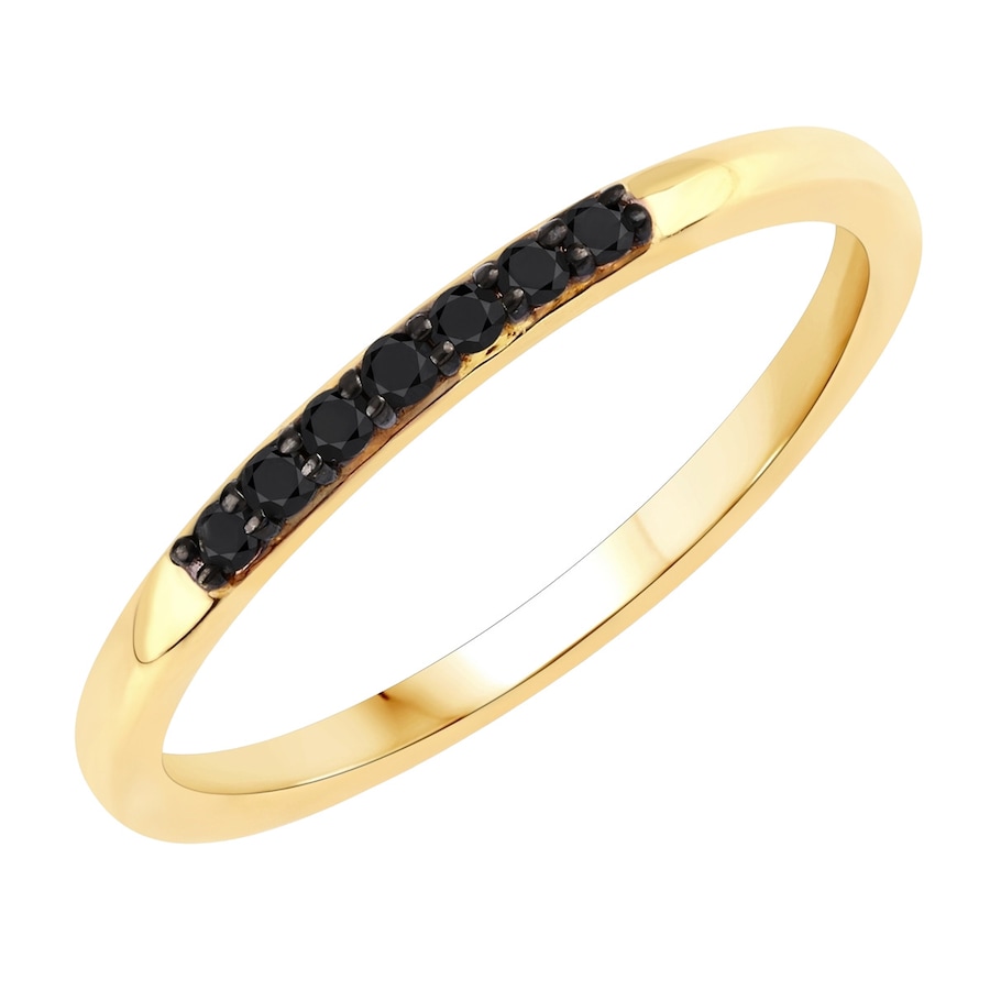 Rafaela Donata Ring Sterling Silber Diamant in Gelbgold 58 Damen