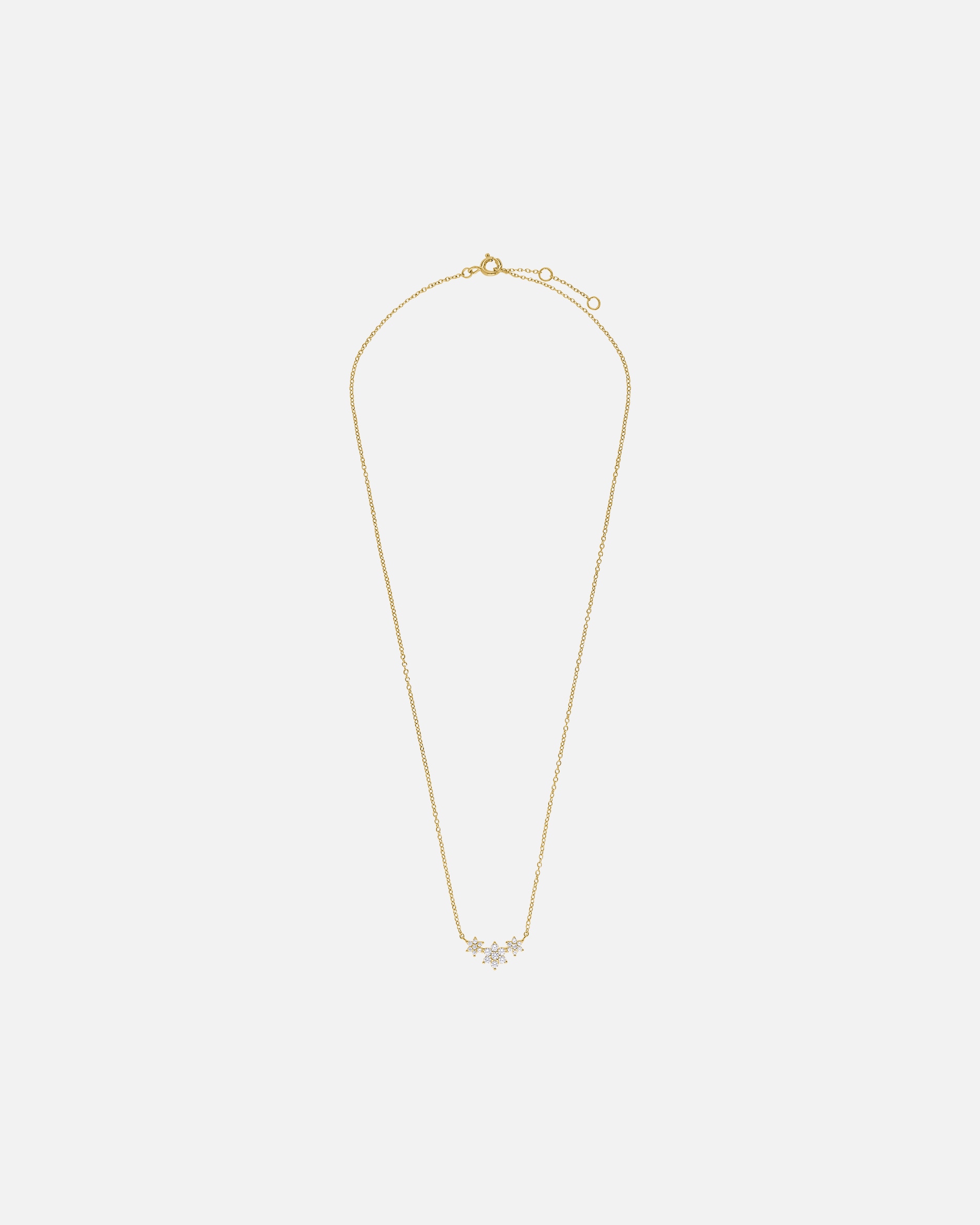 Halskette für Weiblich Lucardi Halskette - 925 Silber Gold