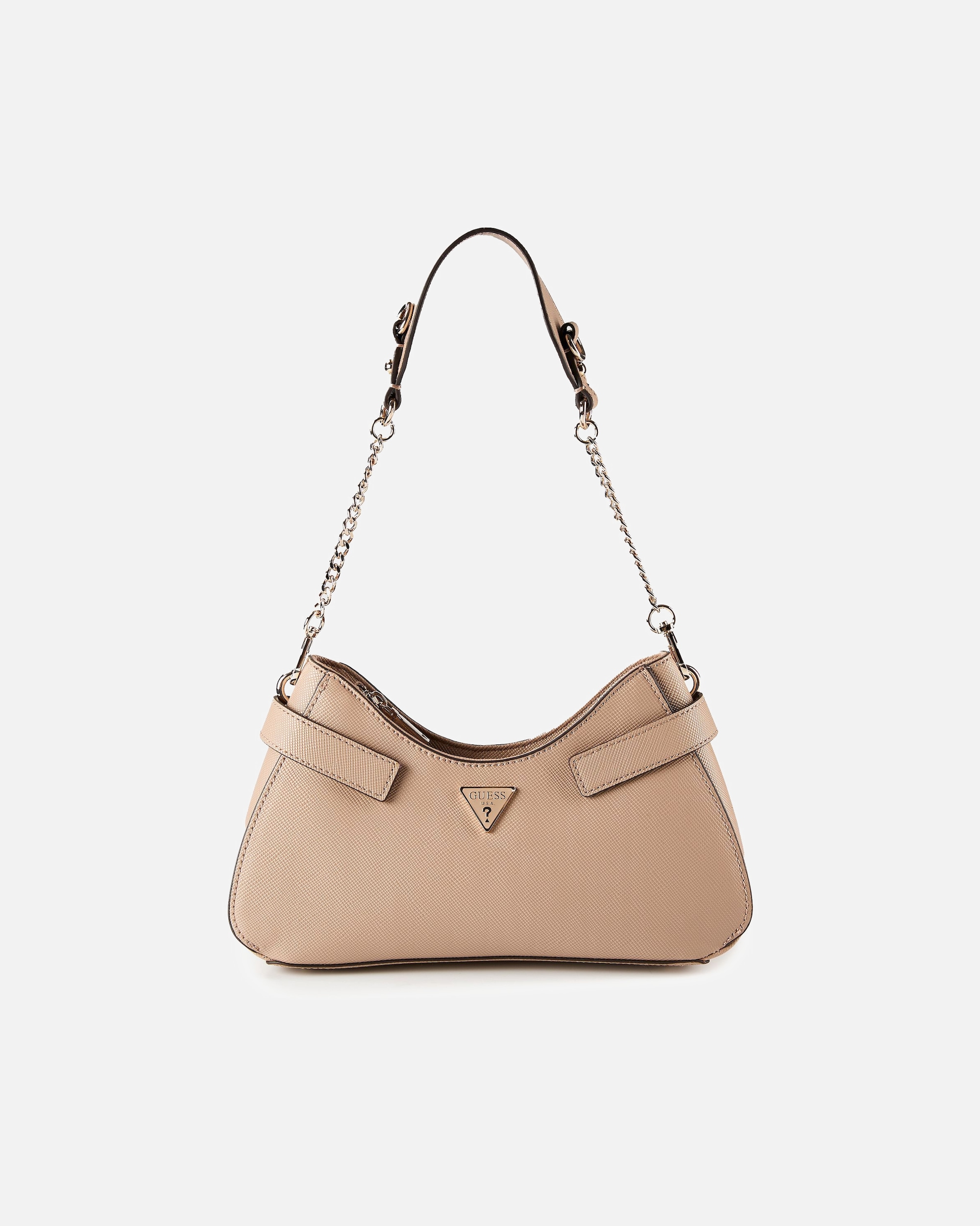 Clutch für Weiblich Guess Serenova Schultertasche pale mocha