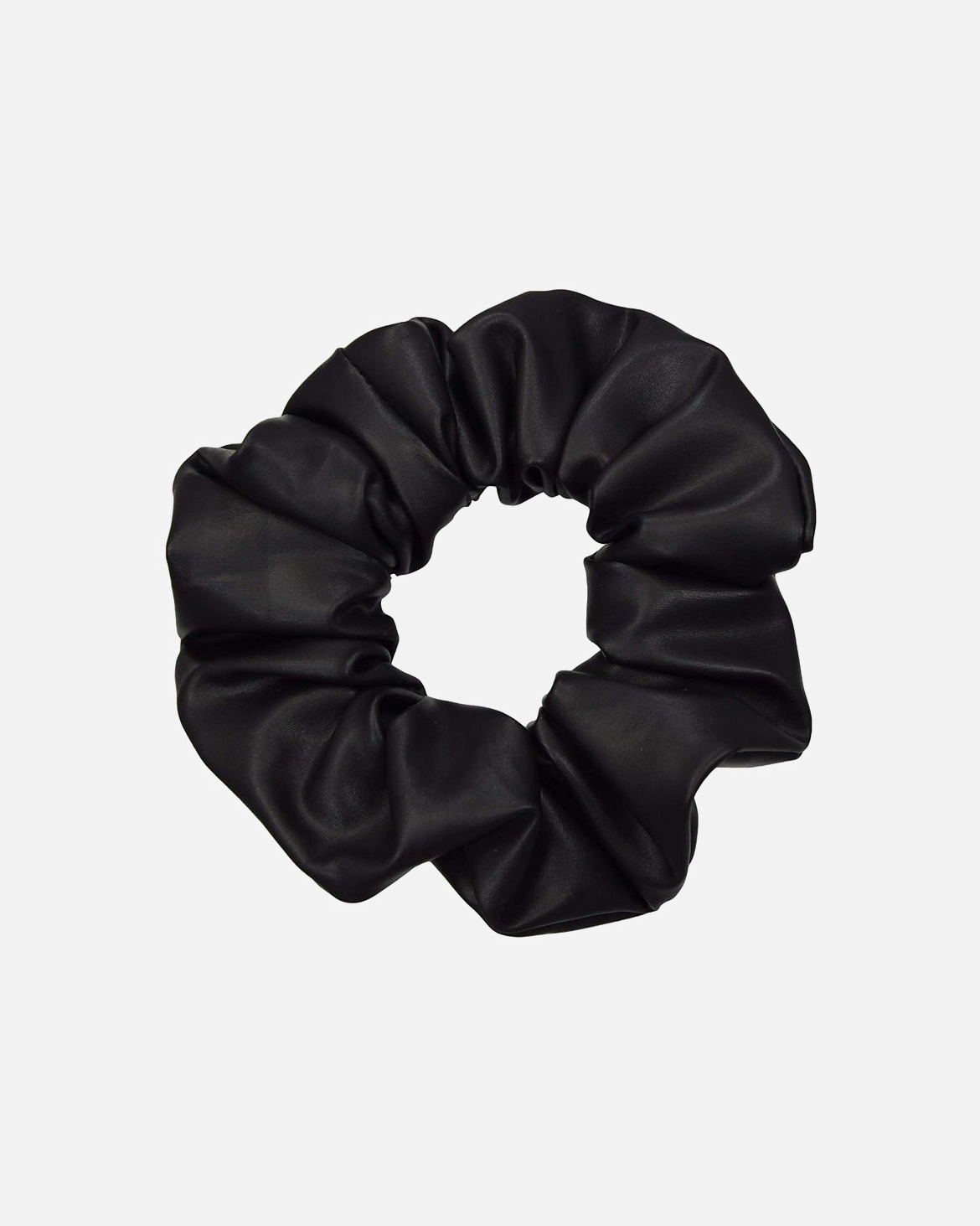 Haargummi für Unisex SOHO Metallisch Scrunchie Schwarz