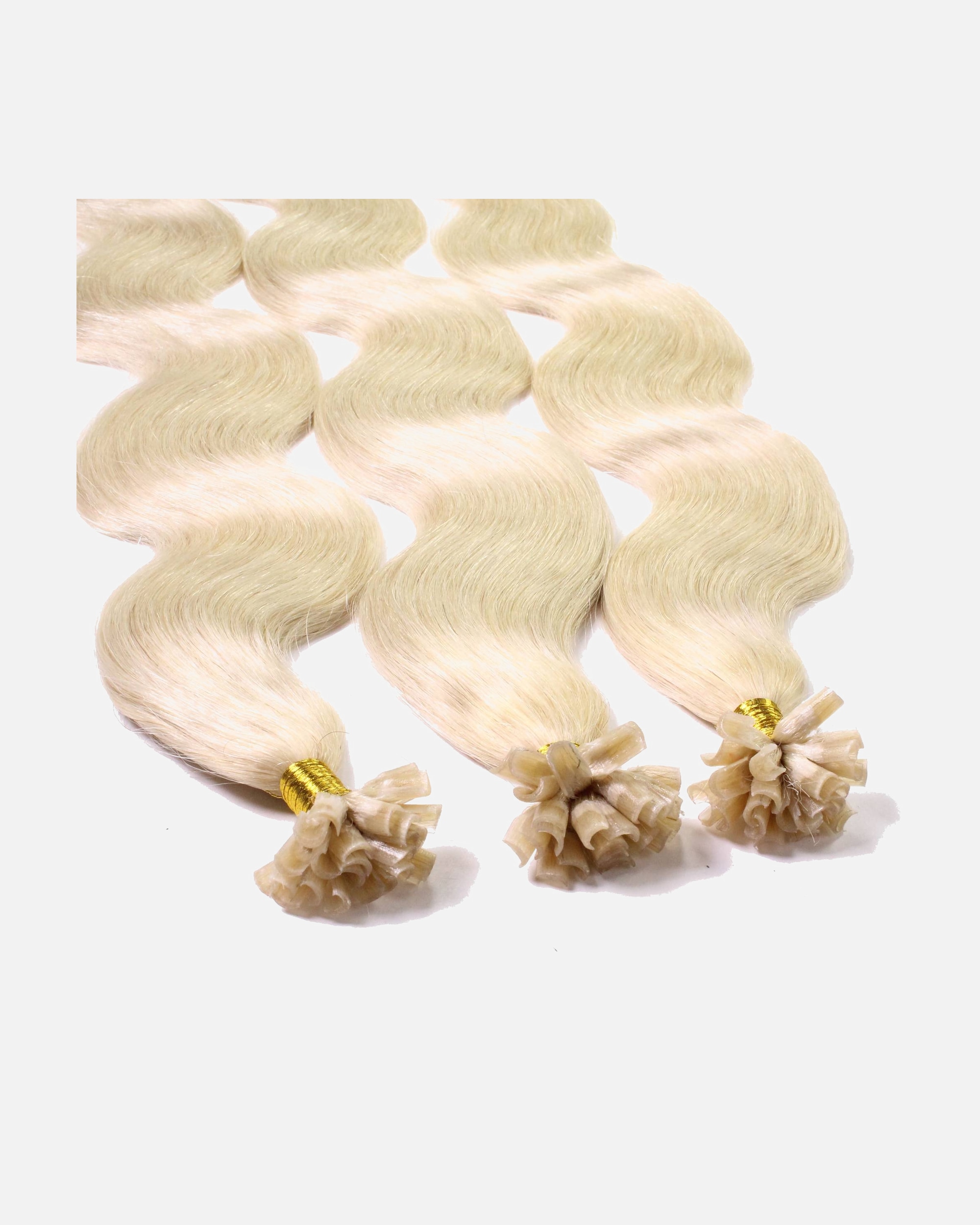 Extensions für Weiblich hair2heart Bonding Extensions Echthaar #10/0 Hell-Lichtblond 1g 50cm