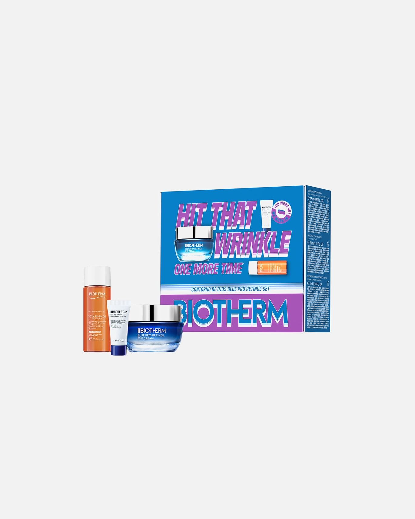 für Unisex Biotherm BLAUES PRO-RETINOL-AUGENKONTUR-SET 1 Stück