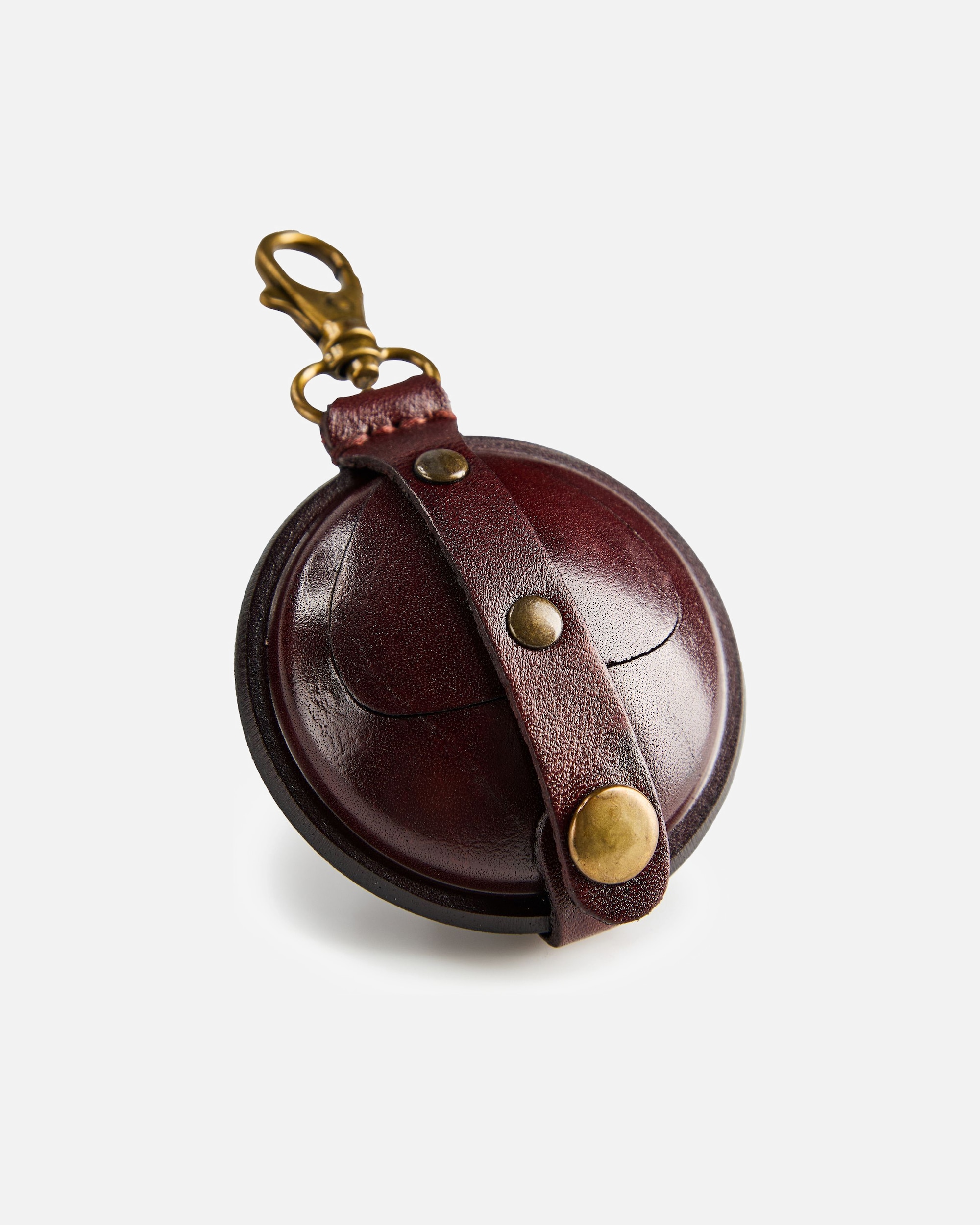 Umhängetasche für Männlich Mika Geldbörse braun-glatt 1